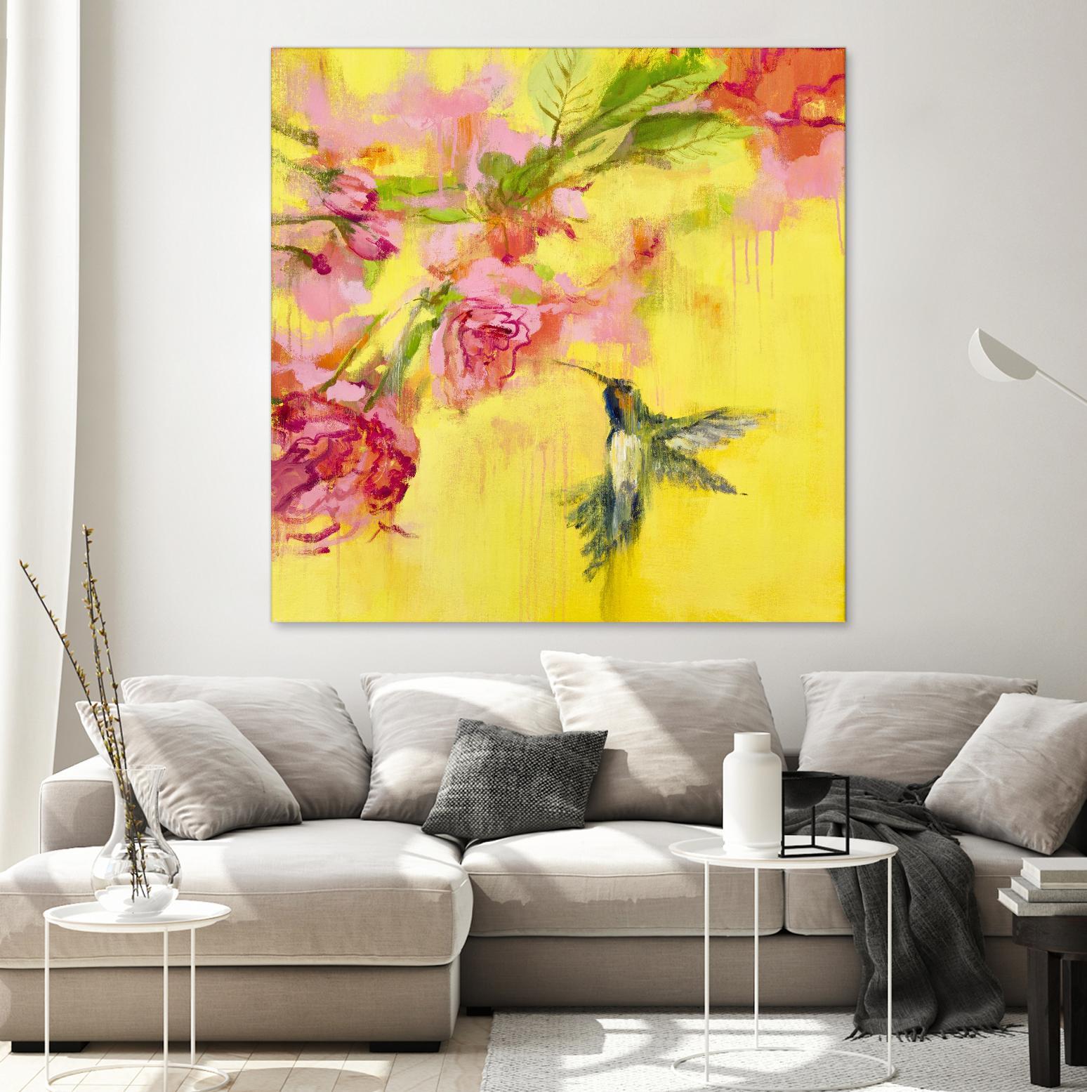 Hummingbird 1 by PN Studio on GIANT ART - green animals bird