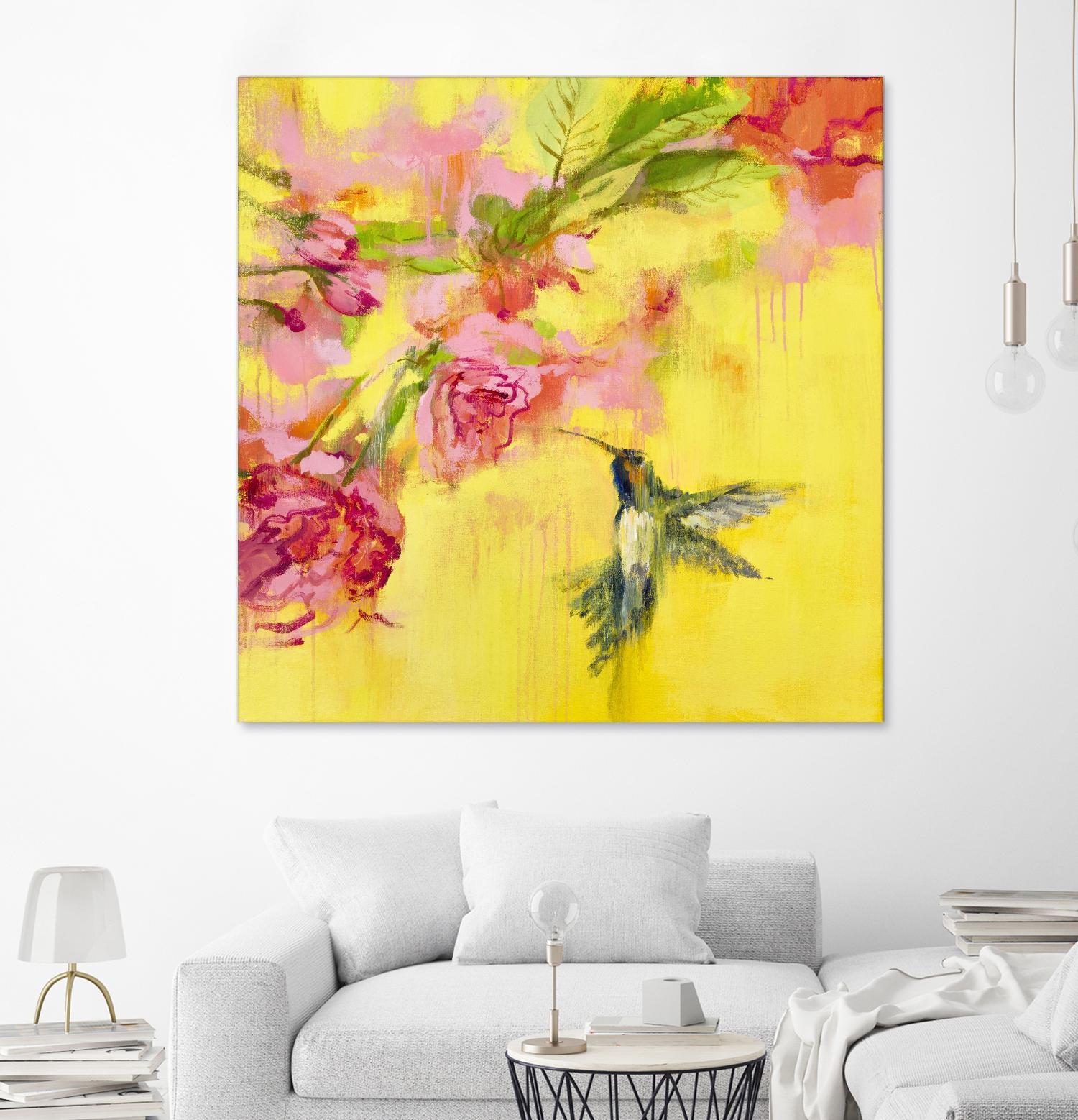 Hummingbird 1 by PN Studio on GIANT ART - green animals bird