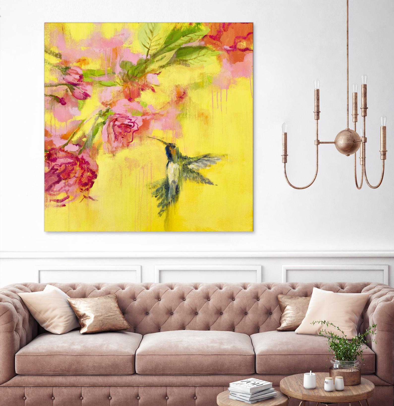 Hummingbird 1 by PN Studio on GIANT ART - green animals bird