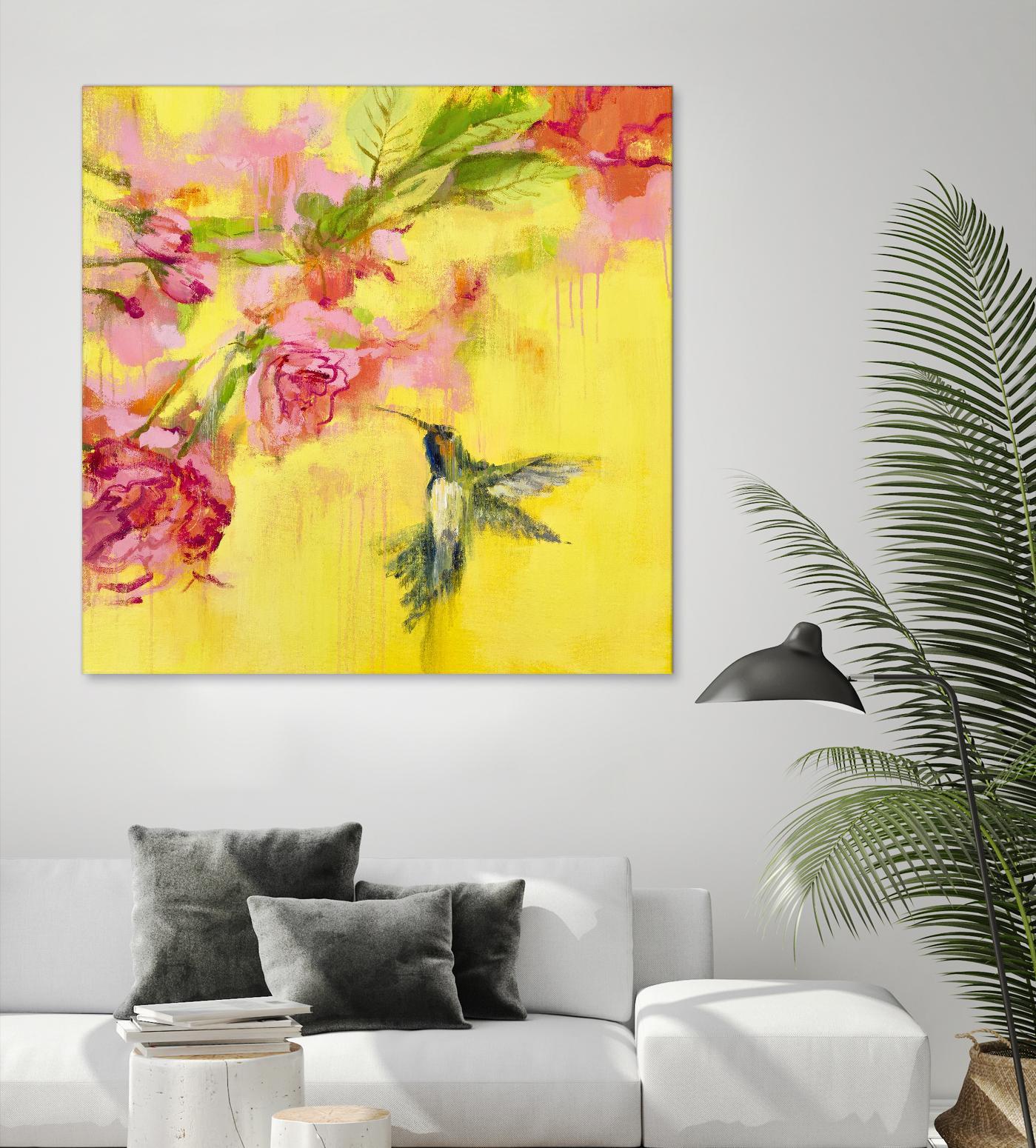 Hummingbird 1 by PN Studio on GIANT ART - green animals bird