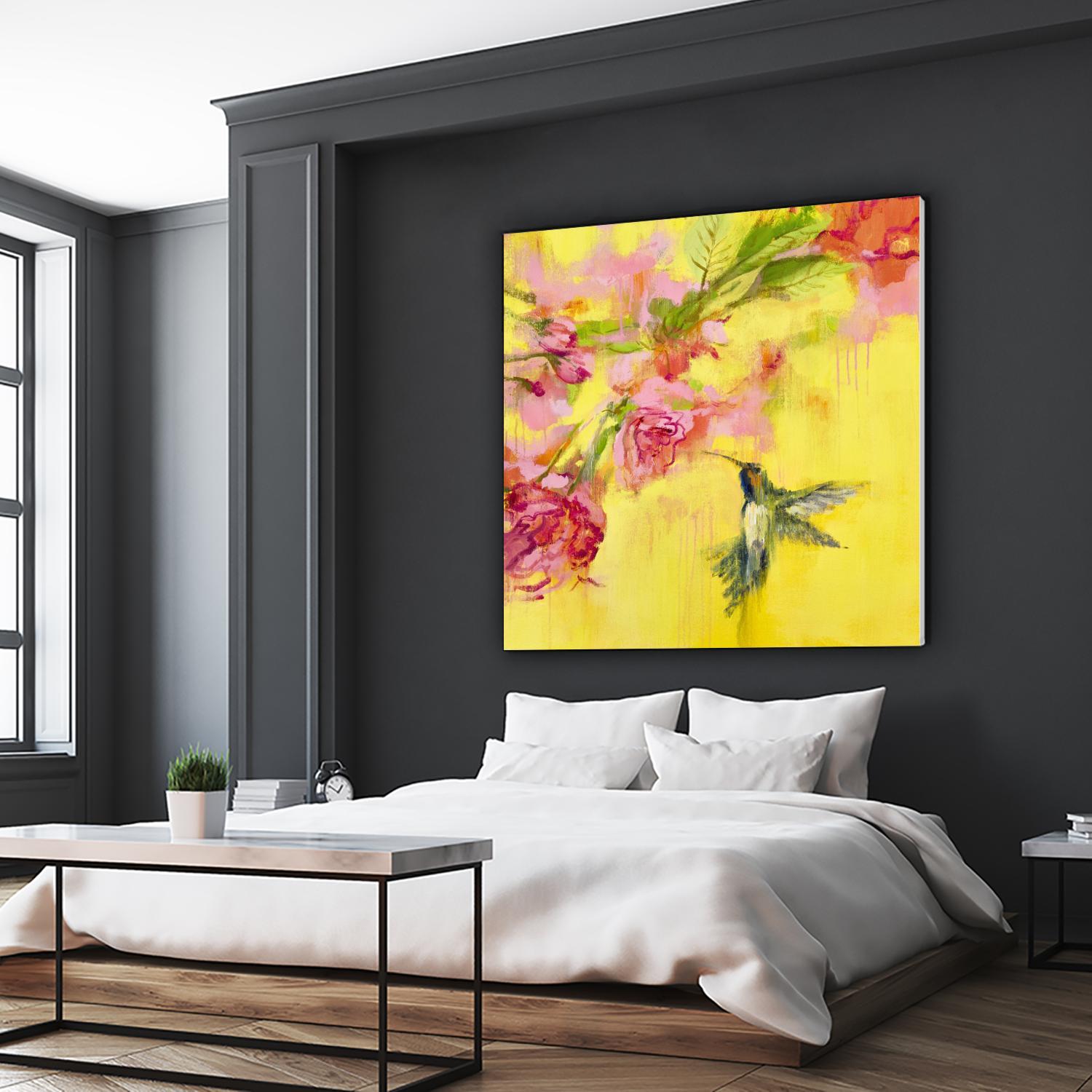 Hummingbird 1 by PN Studio on GIANT ART - green animals bird