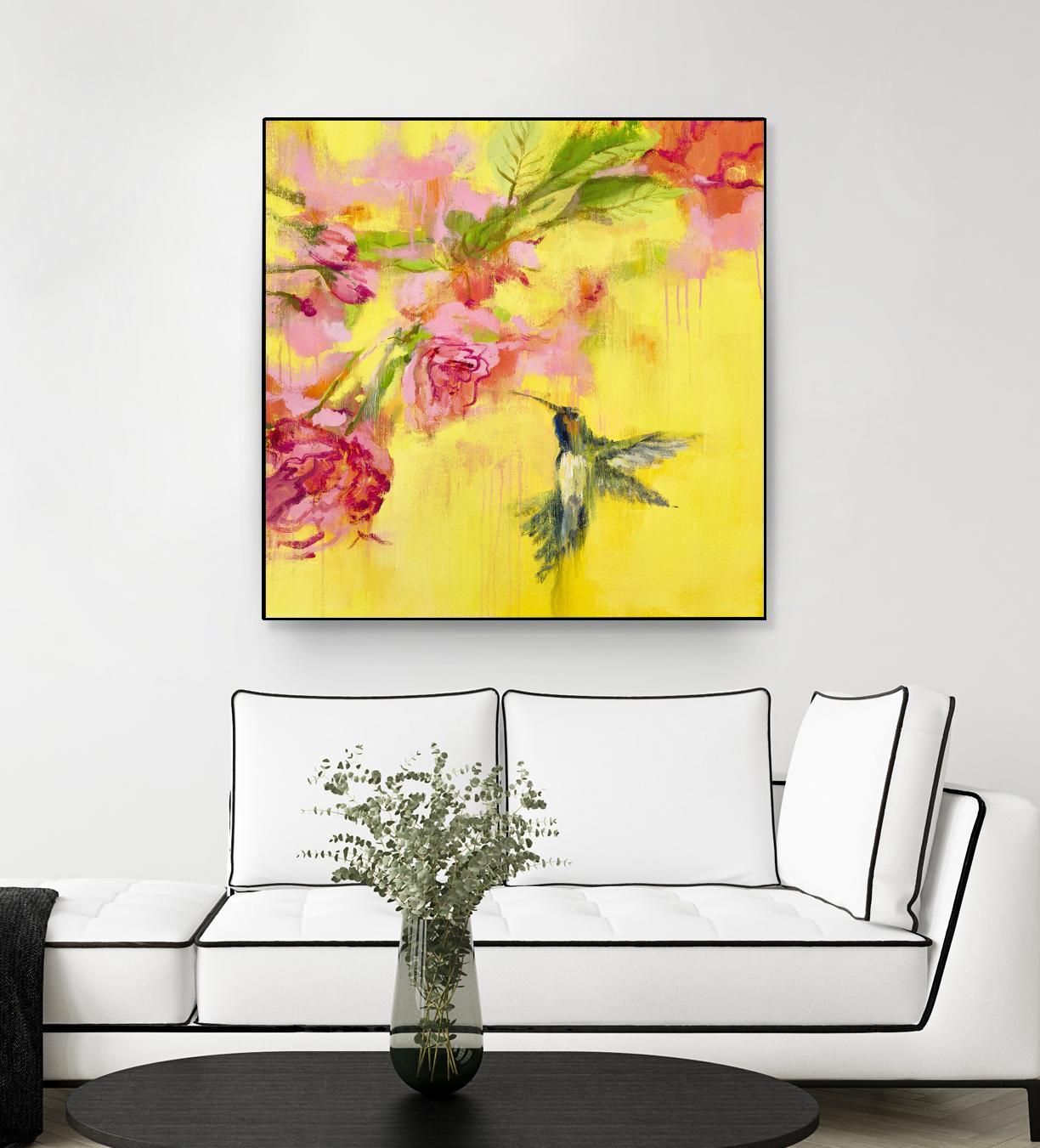 Hummingbird 1 by PN Studio on GIANT ART - green animals bird