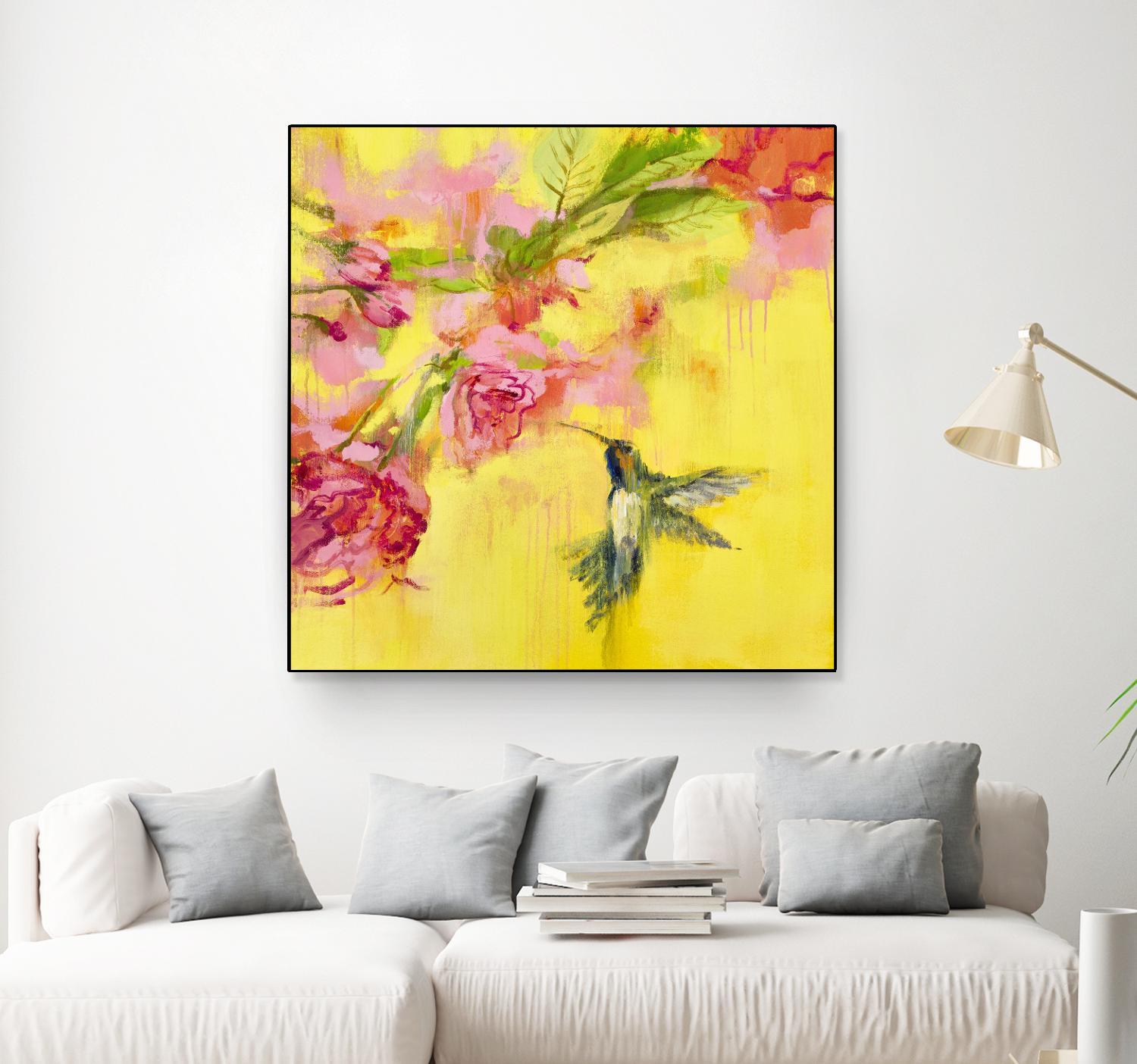 Hummingbird 1 by PN Studio on GIANT ART - green animals bird