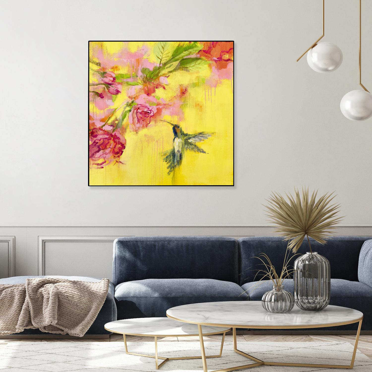 Hummingbird 1 by PN Studio on GIANT ART - green animals bird