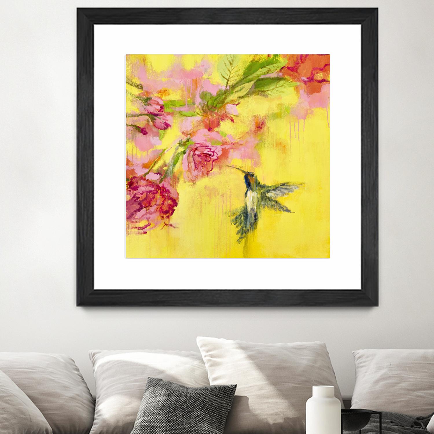 Hummingbird 1 by PN Studio on GIANT ART - green animals bird