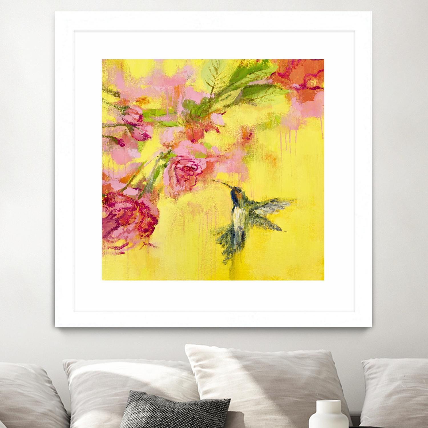 Hummingbird 1 by PN Studio on GIANT ART - green animals bird