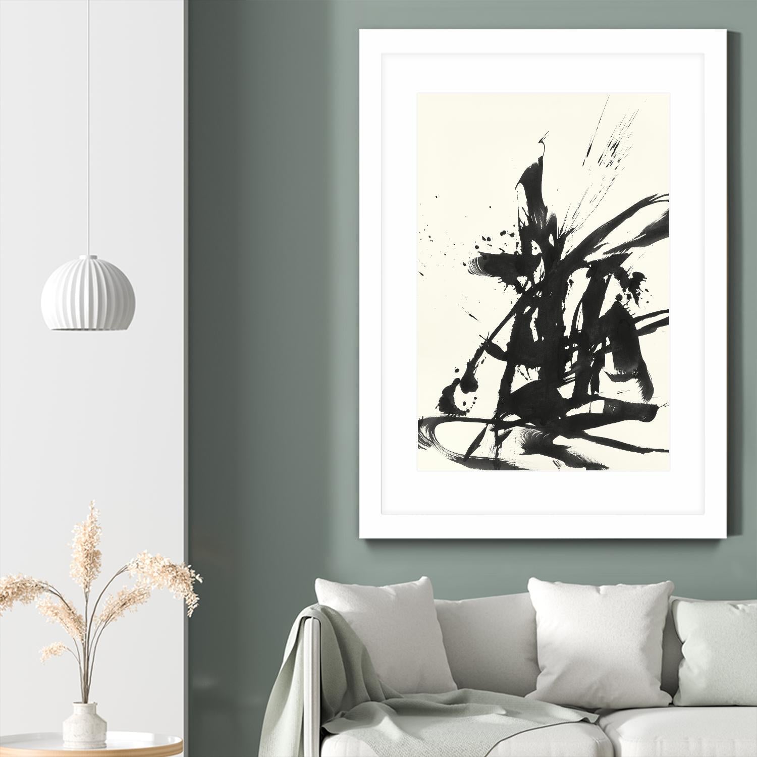 Marked 1 by Paul Ngo on GIANT ART - white black & white