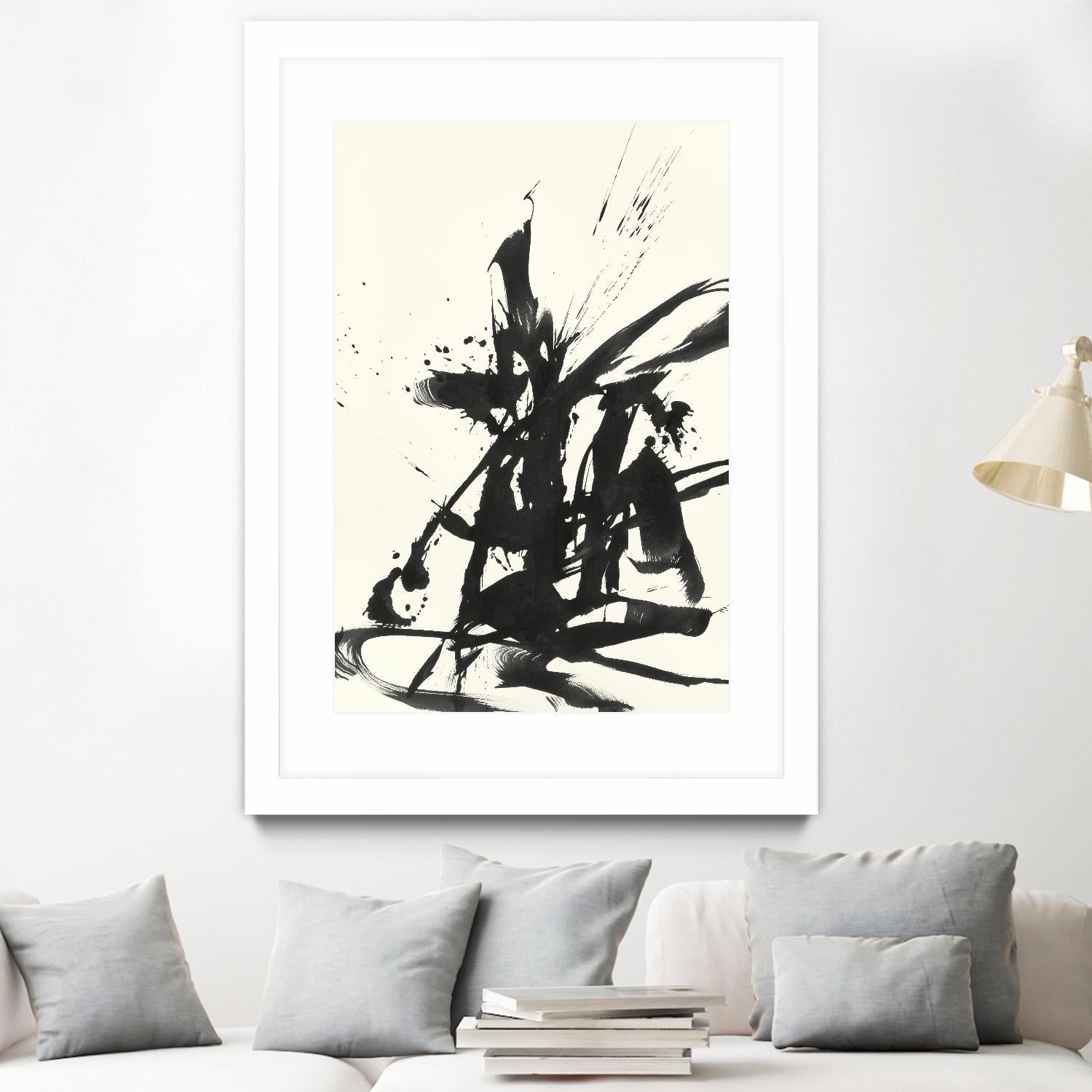 Marked 1 by Paul Ngo on GIANT ART - white black & white