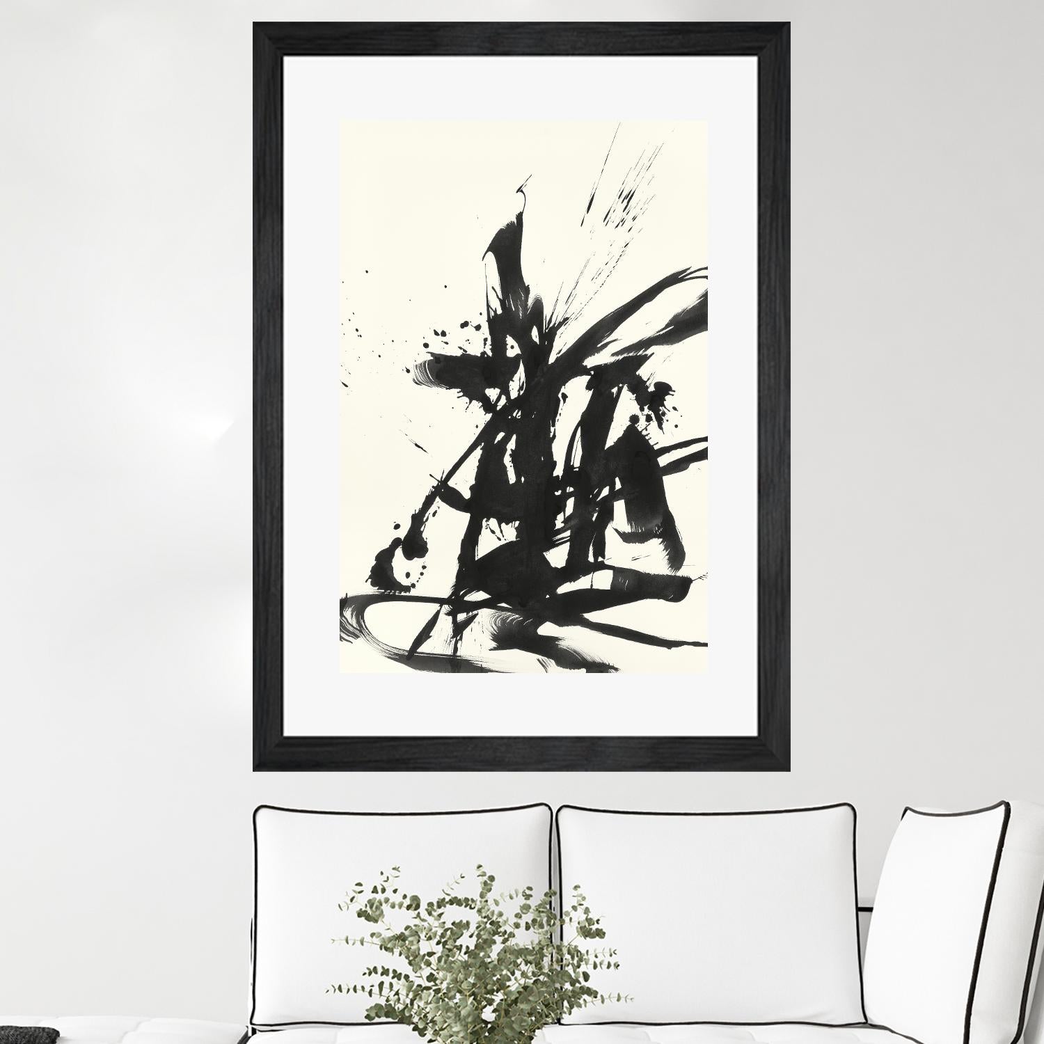 Marked 1 by Paul Ngo on GIANT ART - white black & white