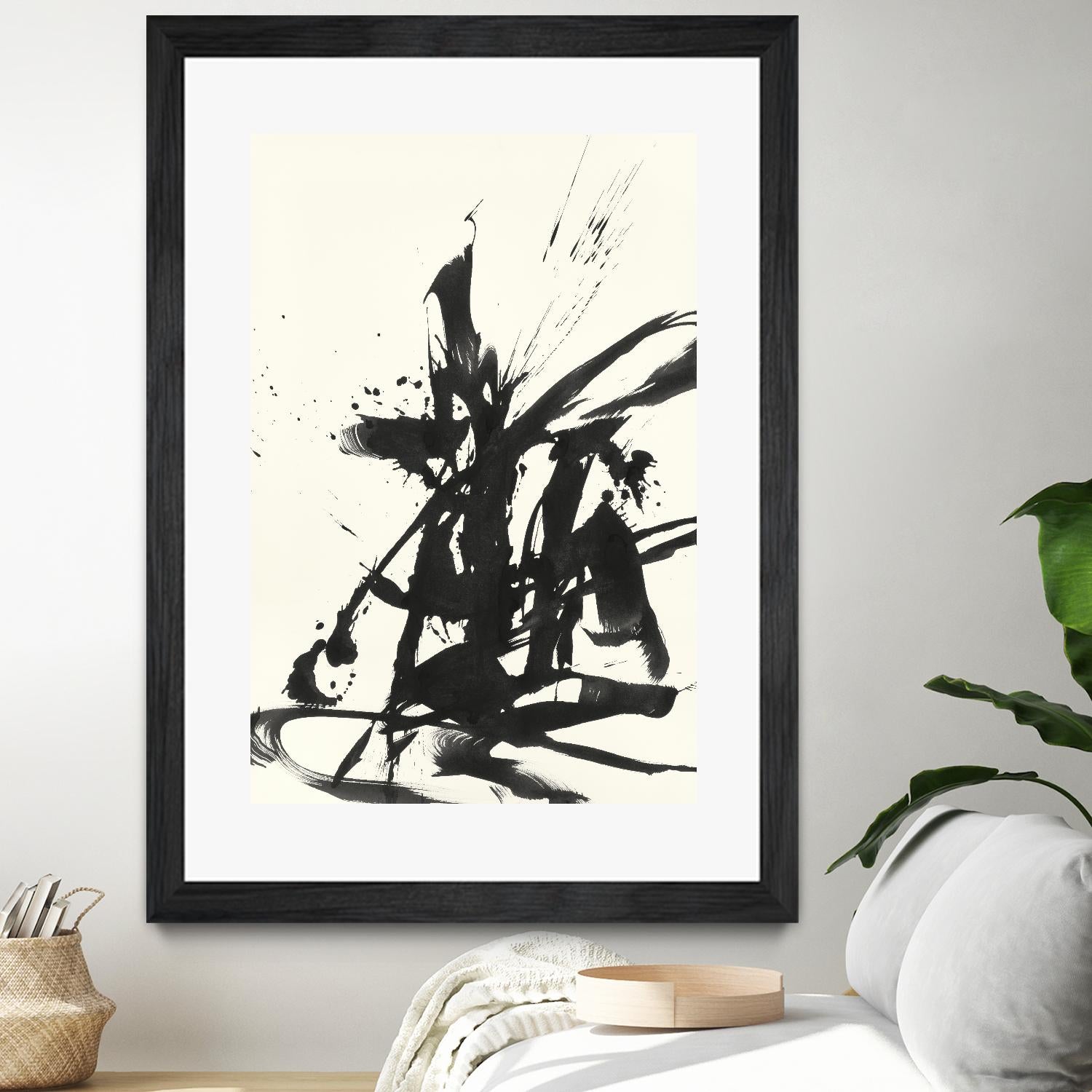 Marked 1 by Paul Ngo on GIANT ART - white black & white