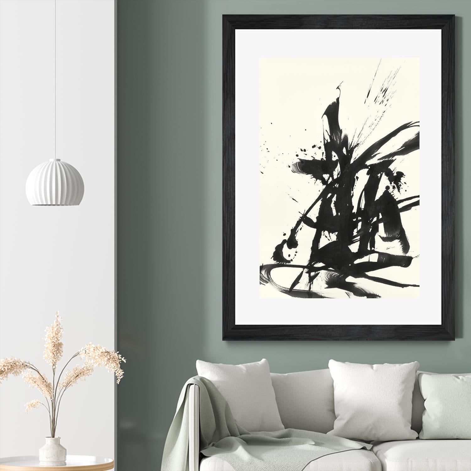 Marked 1 by Paul Ngo on GIANT ART - white black & white