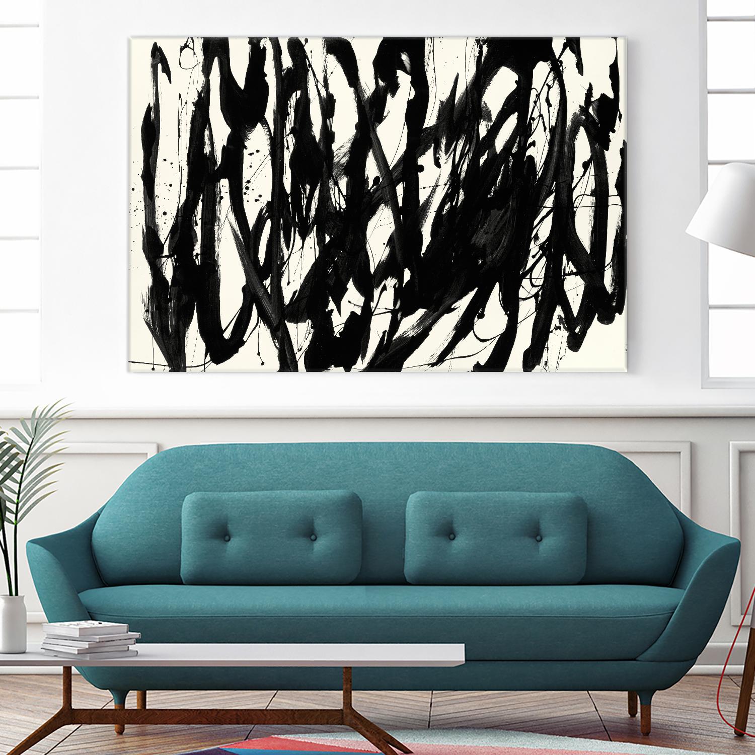 Marked 4 by Paul Ngo on GIANT ART - white abstract