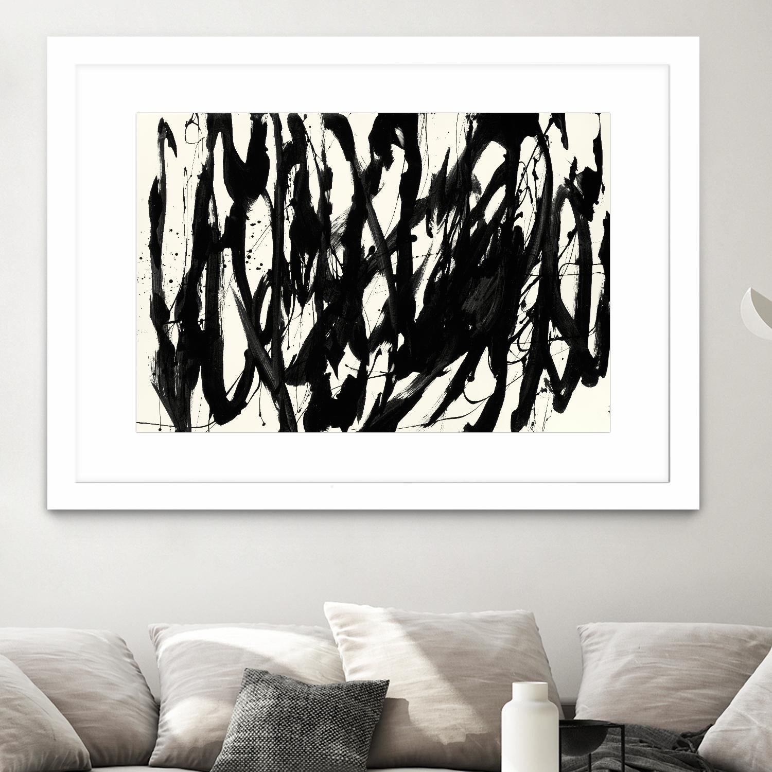 Marked 4 by Paul Ngo on GIANT ART - white black & white