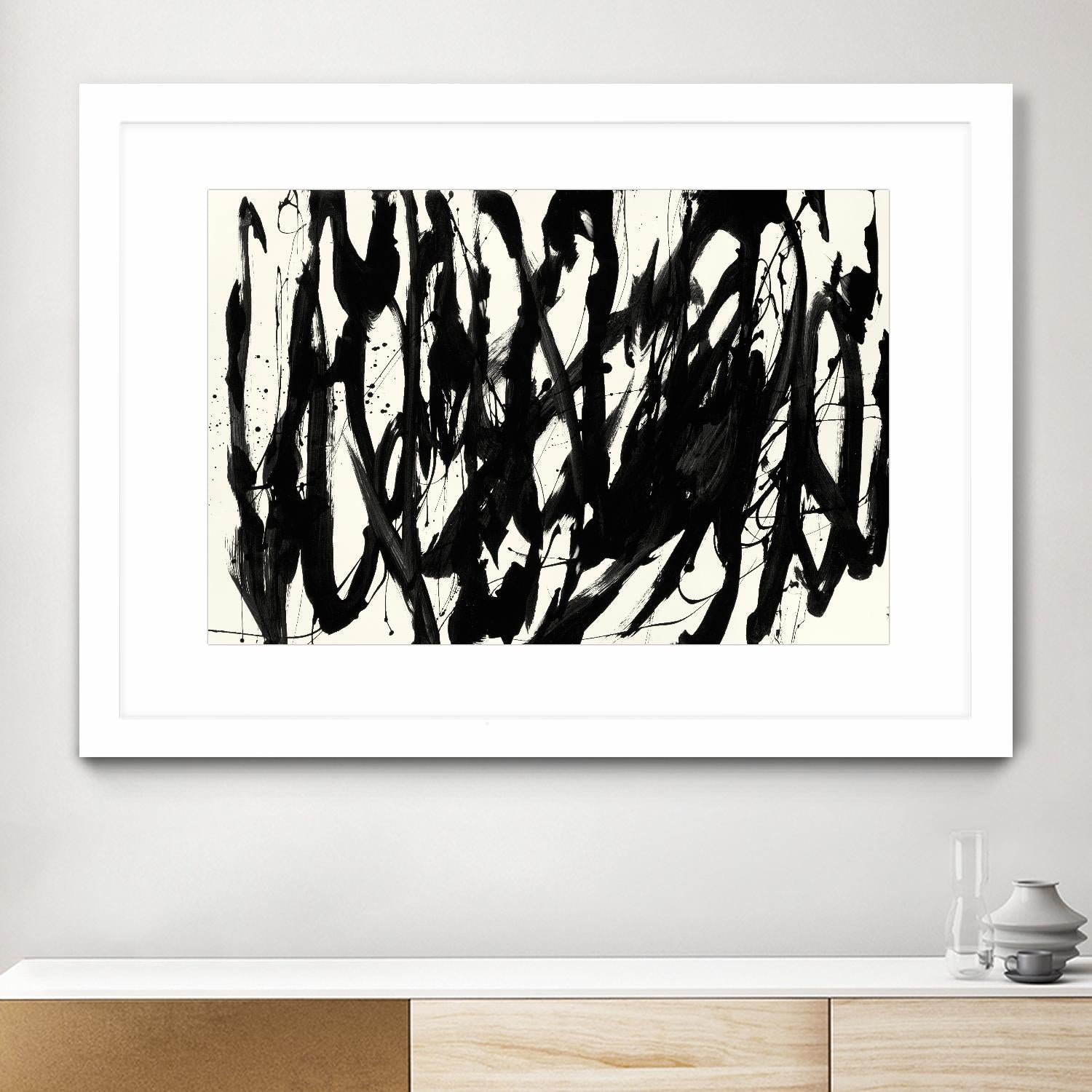 Marked 4 by Paul Ngo on GIANT ART - white black & white