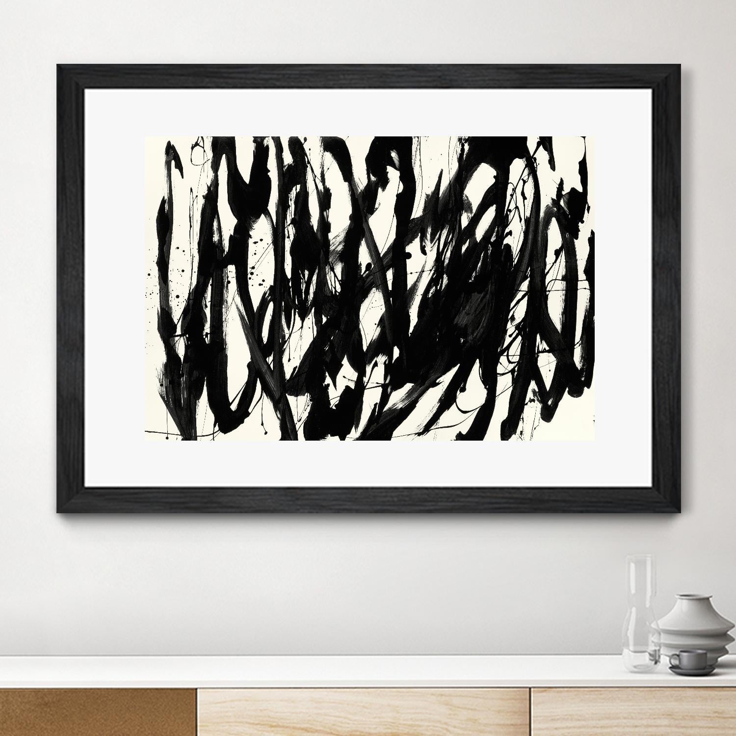 Marked 4 by Paul Ngo on GIANT ART - white black & white