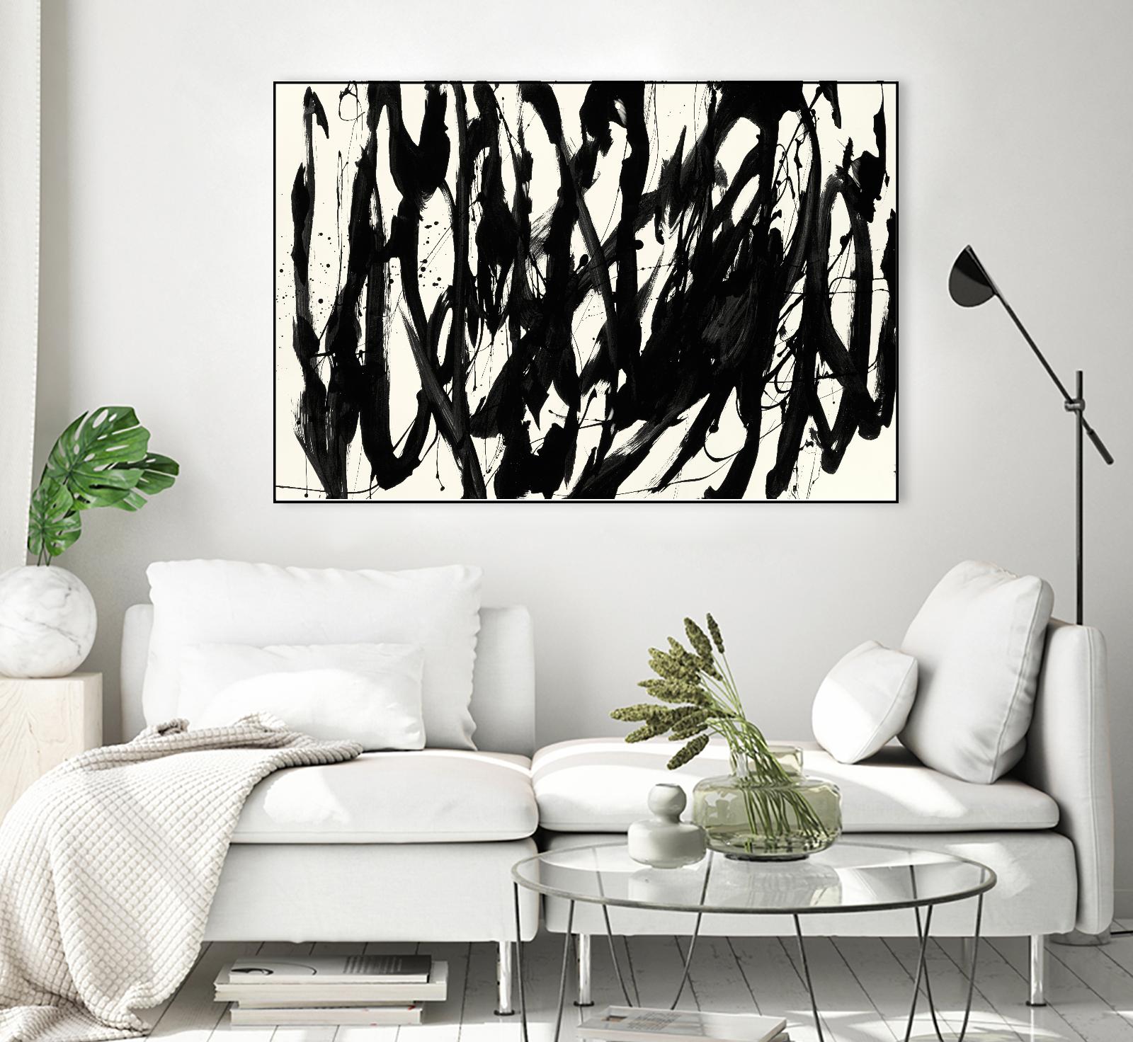 Marked 4 by Paul Ngo on GIANT ART - white abstract