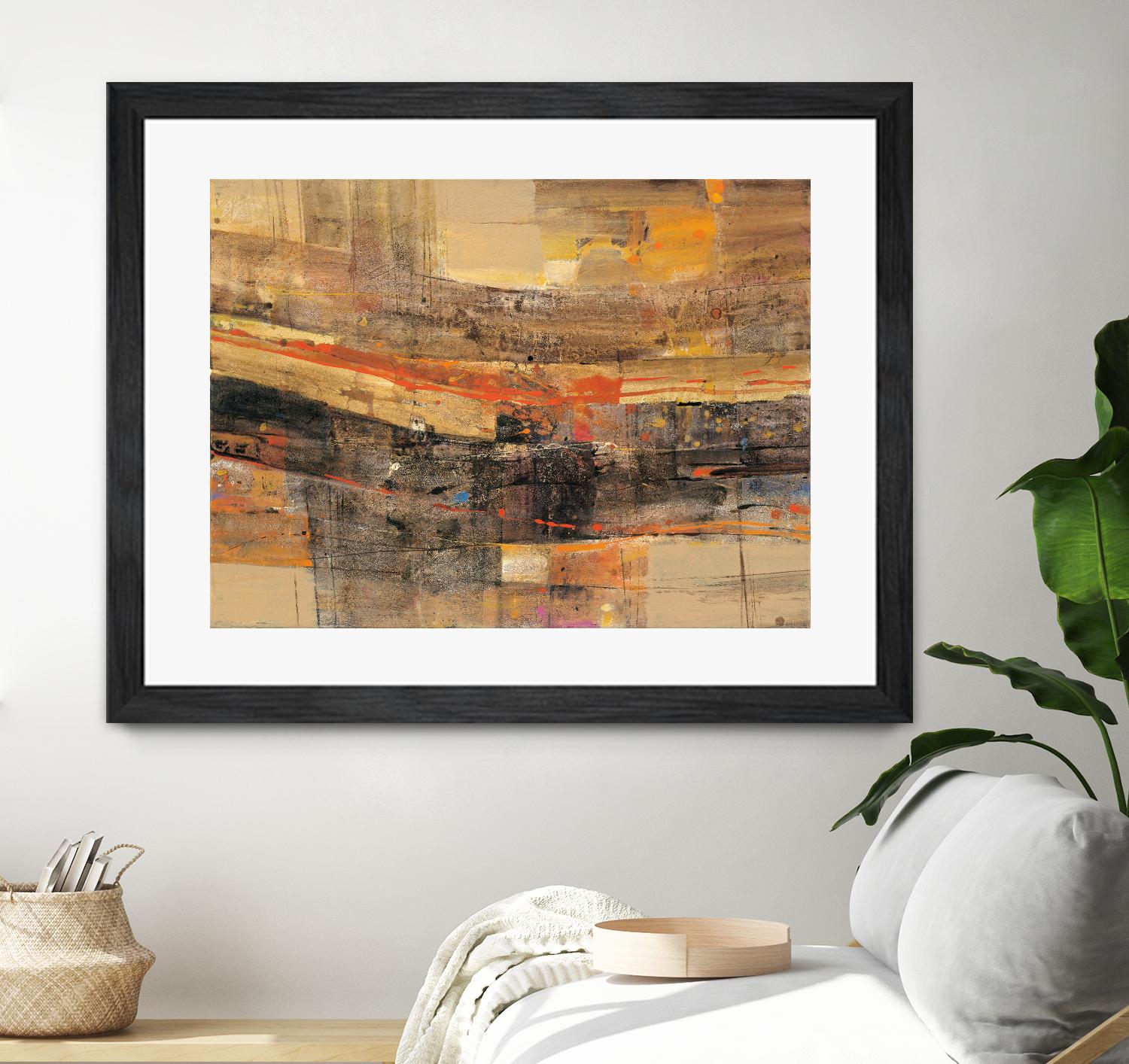 Natures Theater by Albena Hristova on GIANT ART - brown abstract