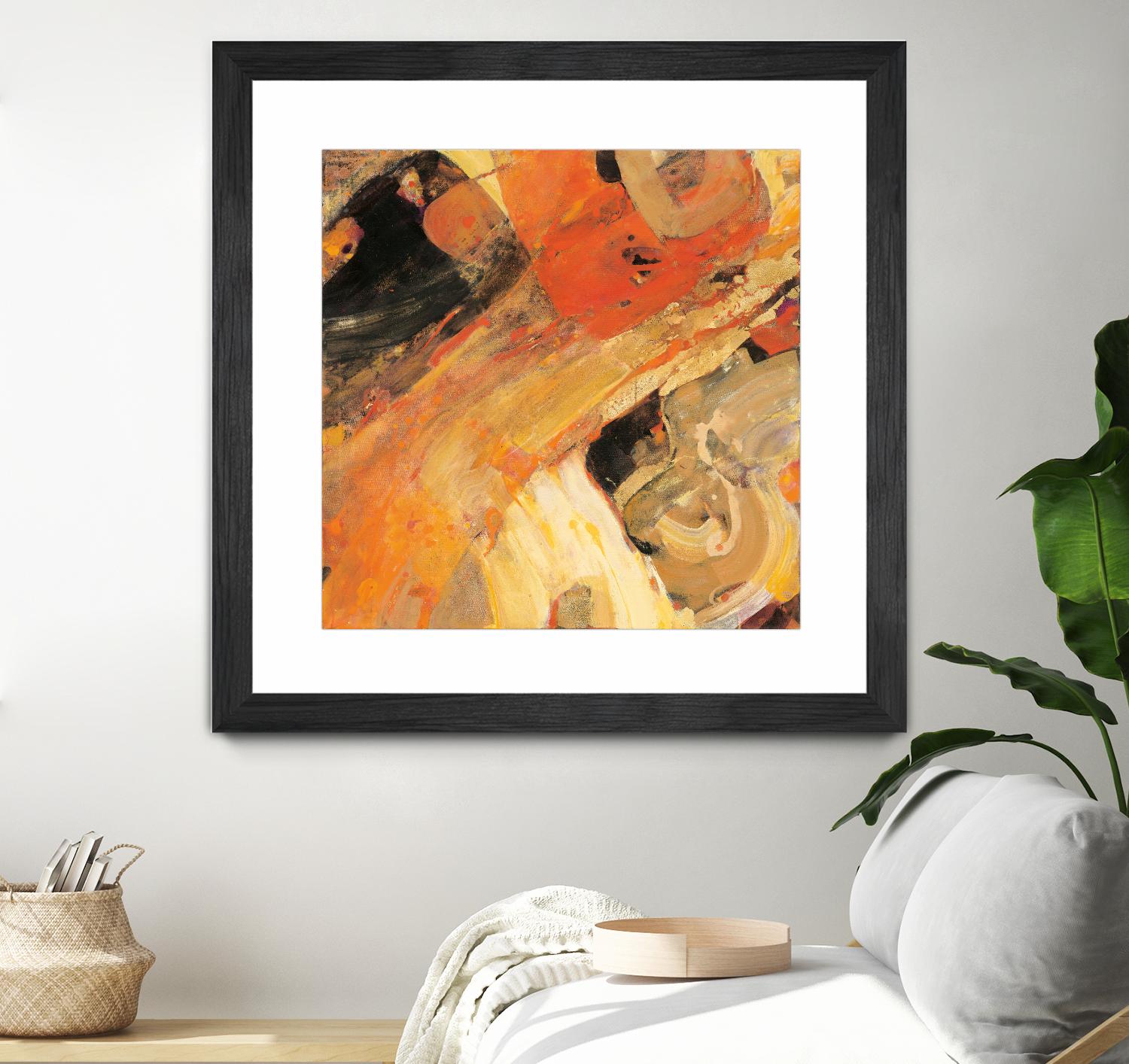 Moab by Albena Hristova on GIANT ART - yellow abstract