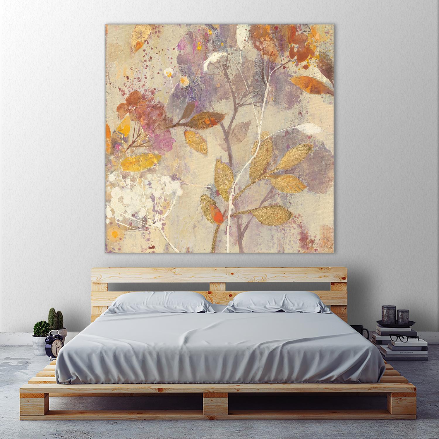 Autumn Botnanicals II by Albena Hristova on GIANT ART - red botany