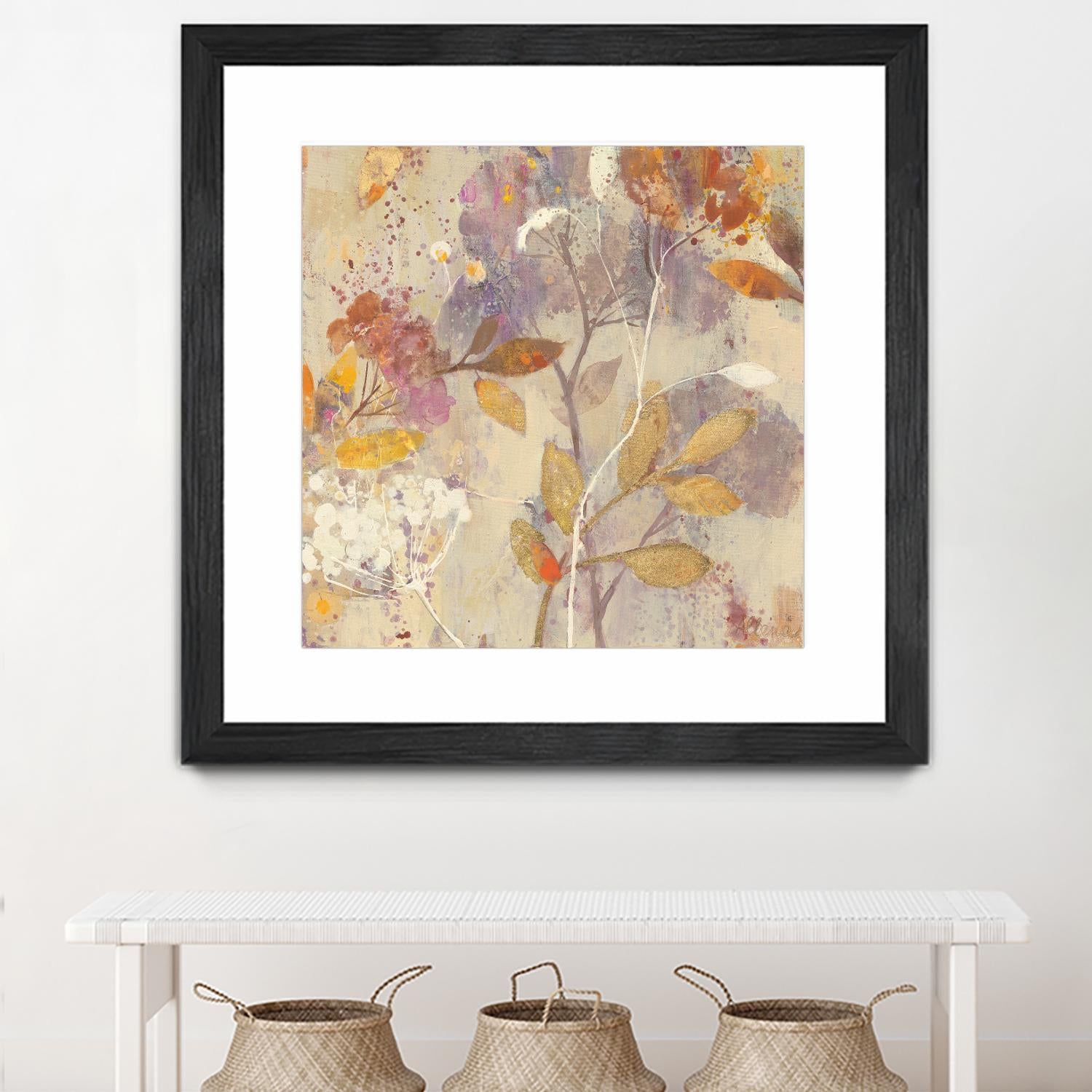 Autumn Botnanicals II by Albena Hristova on GIANT ART - red botany