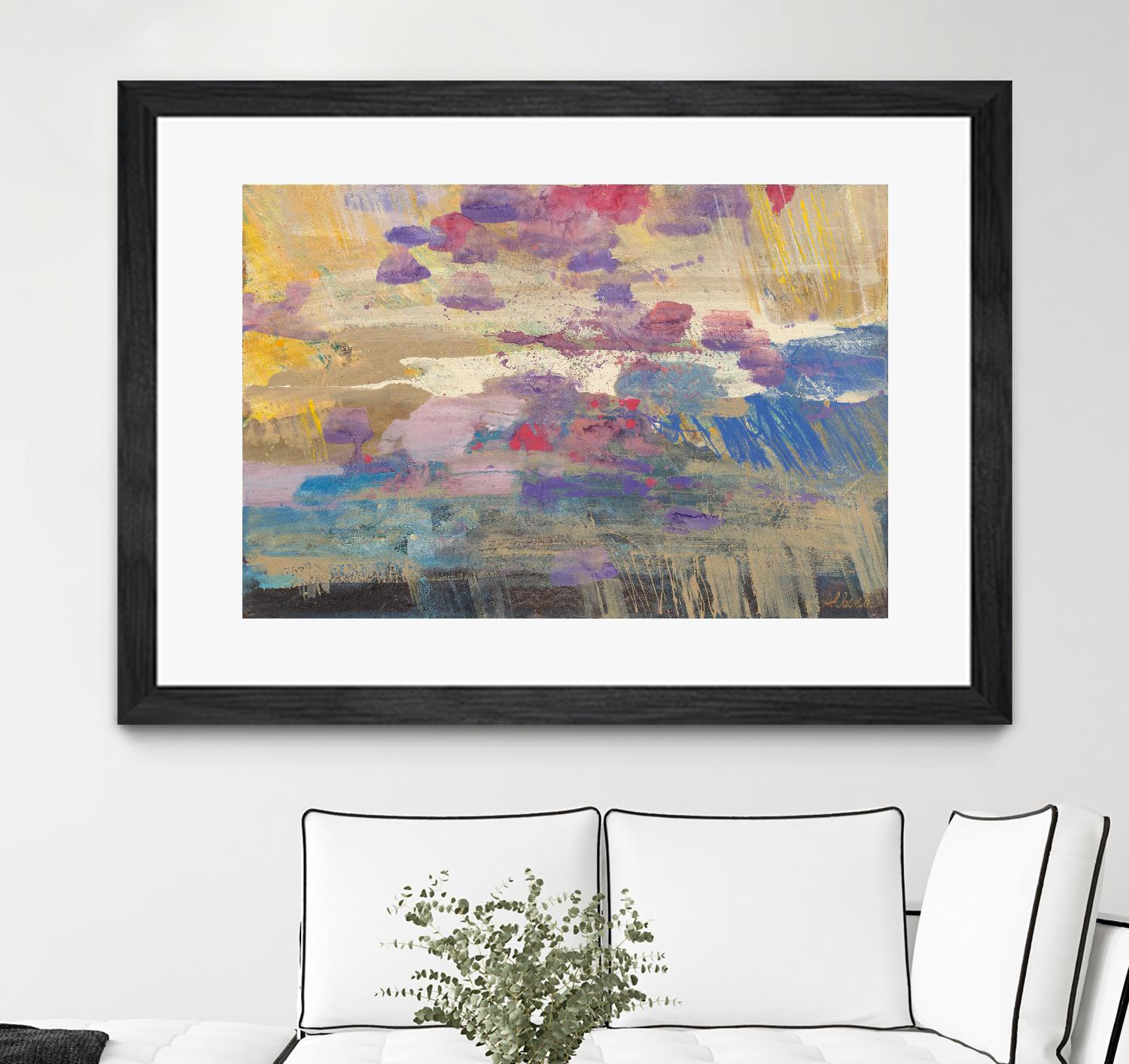 Windemoor by Albena Hristova on GIANT ART - blue abstract