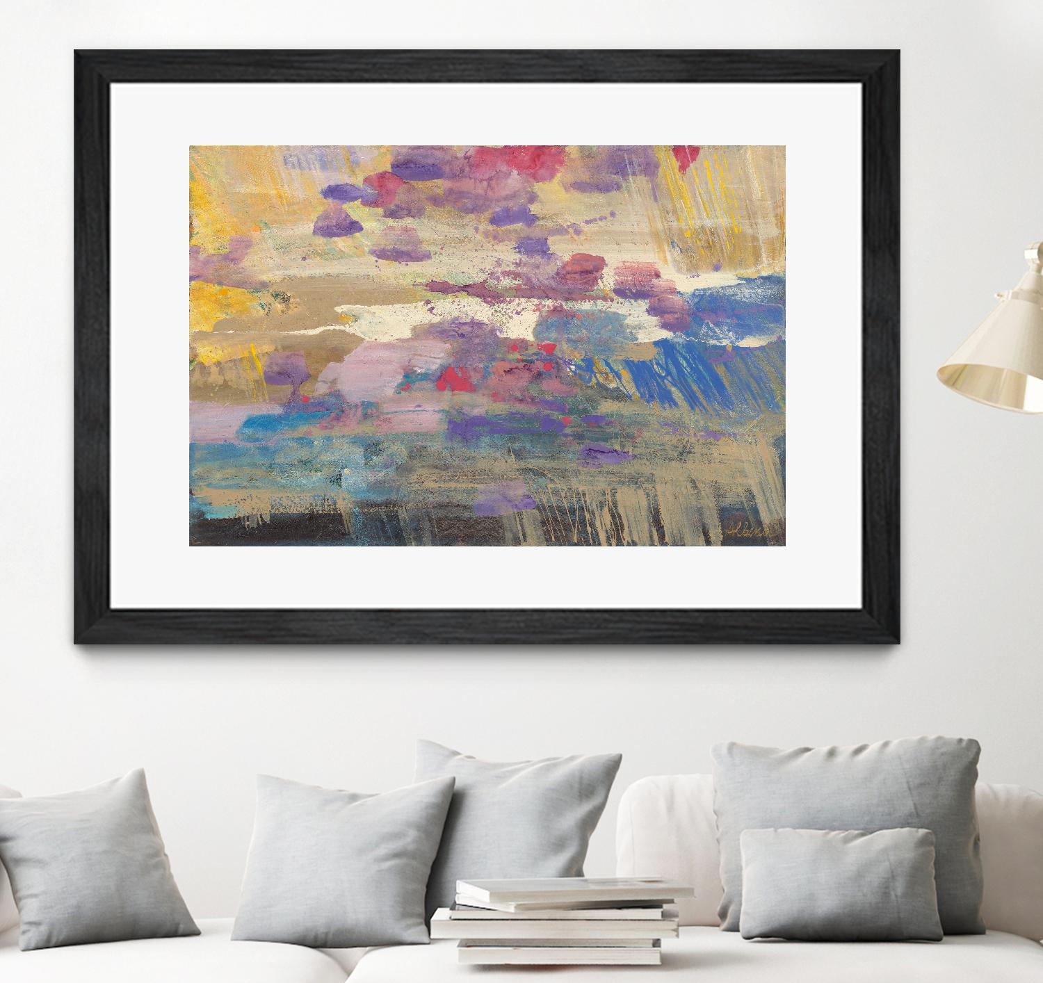 Windemoor by Albena Hristova on GIANT ART - blue abstract