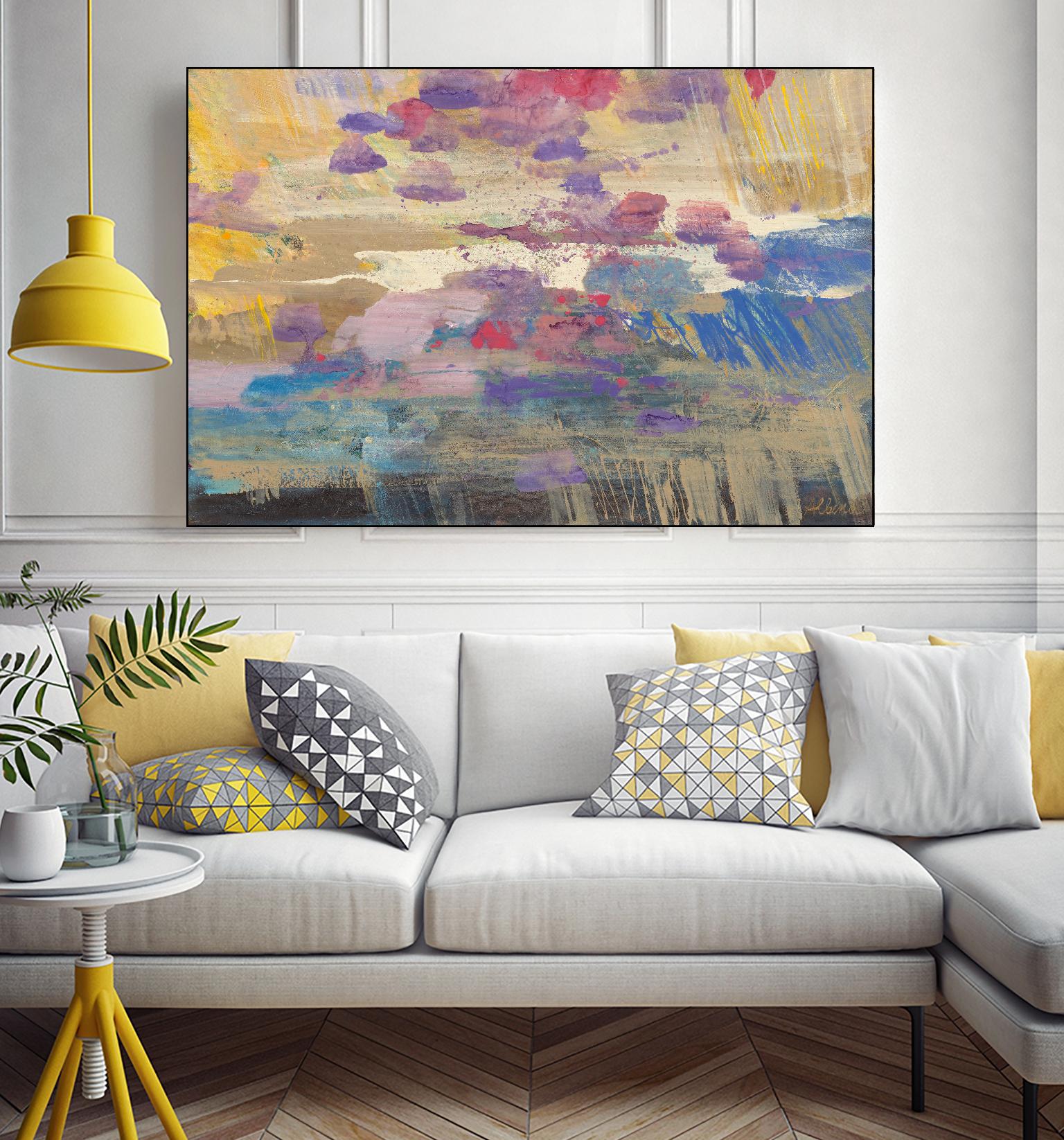 Windemoor by Albena Hristova on GIANT ART - blue abstract