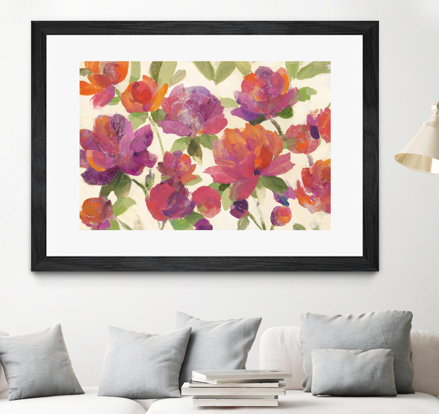 Garden Delight III by Albena Hristova on GIANT ART - green floral