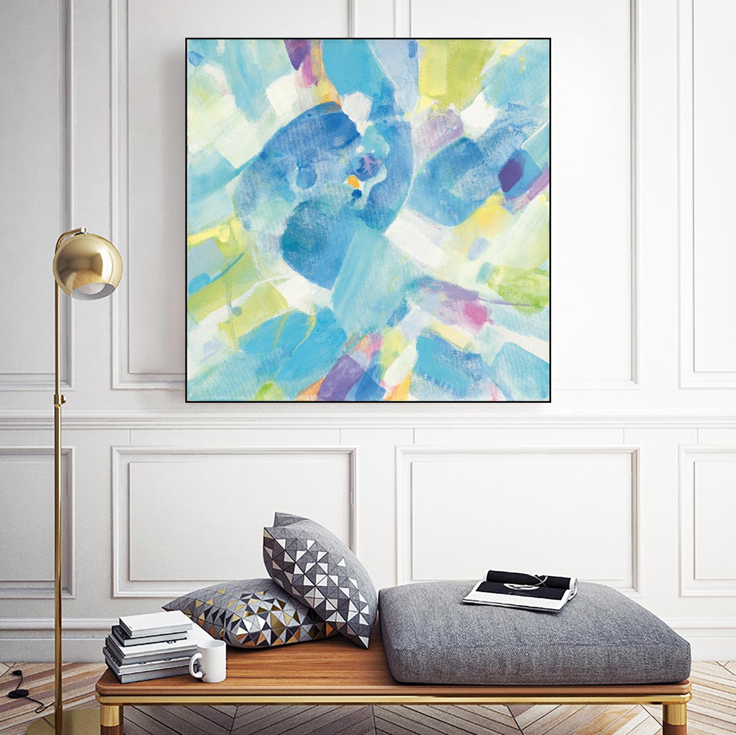 Made in the Shade II by Albena Hristova on GIANT ART - yellow abstract