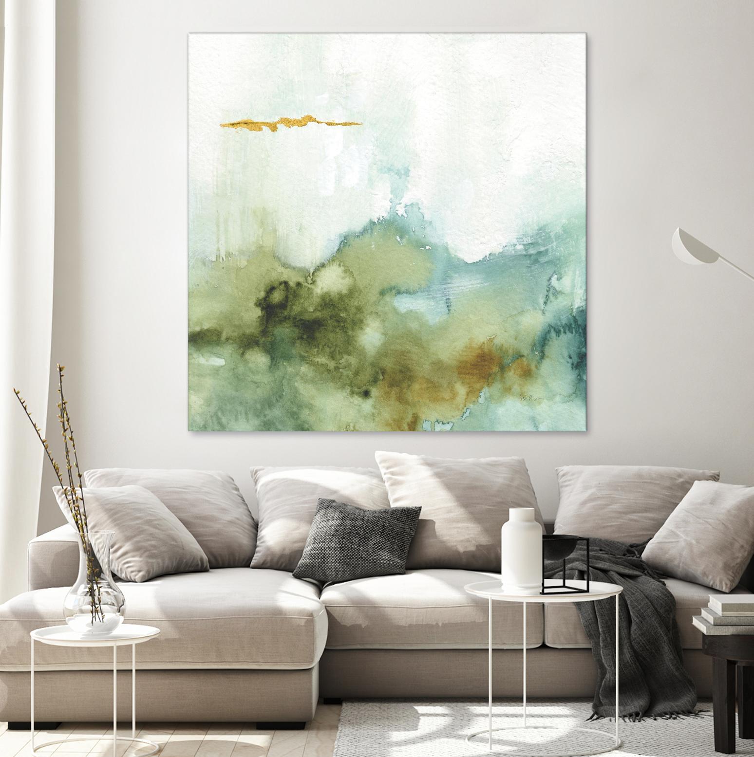 My Greenhouse Abstract III by Albena Hristova on GIANT ART - multi abstract gold