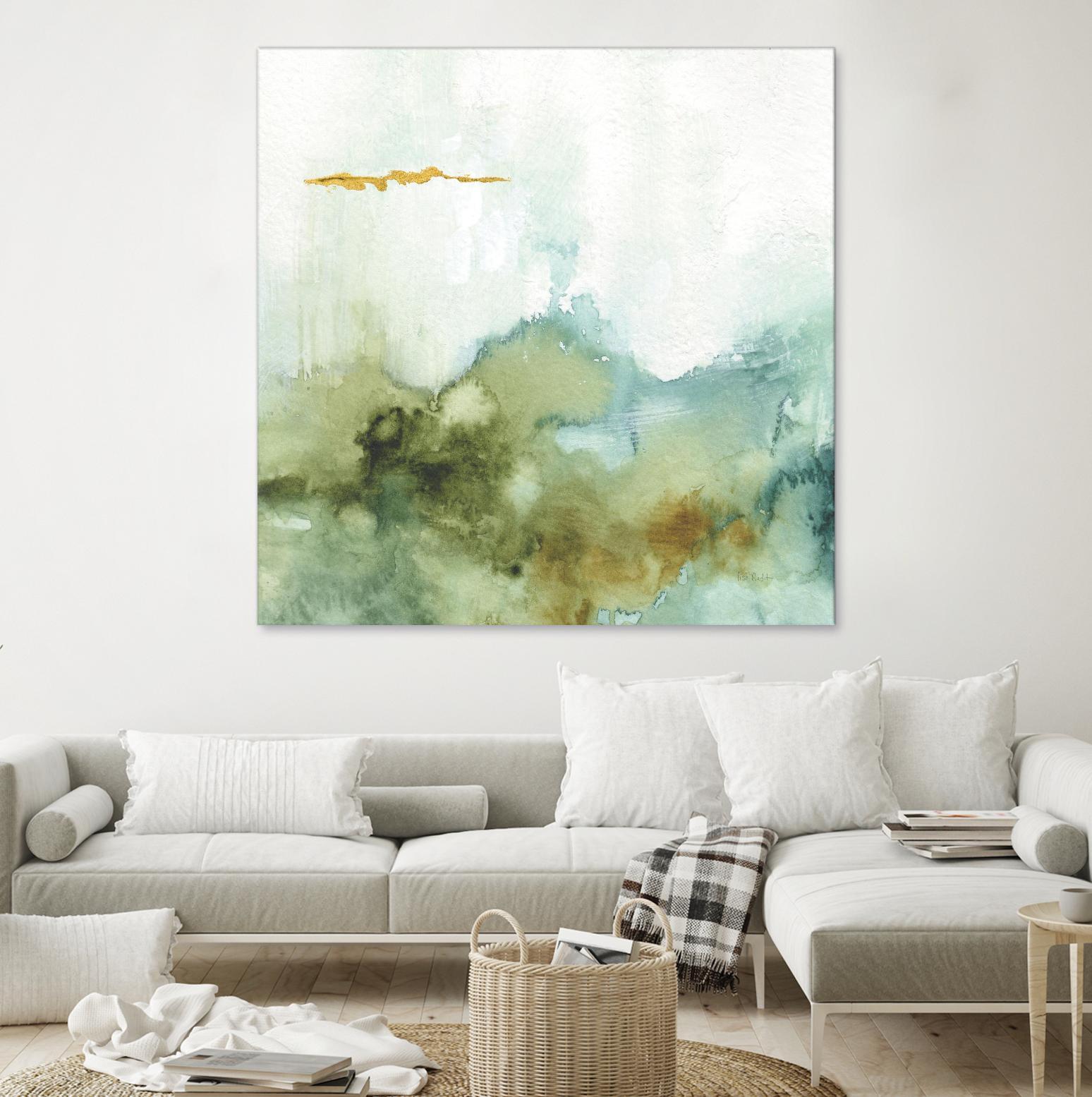 My Greenhouse Abstract III by Albena Hristova on GIANT ART - multi abstract gold