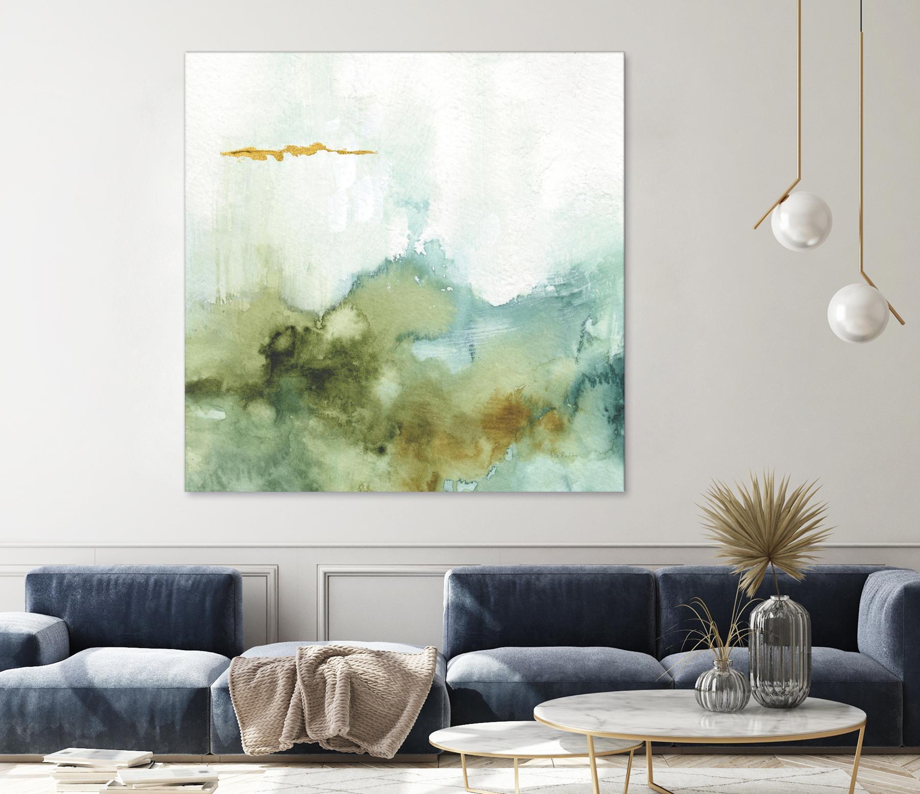 My Greenhouse Abstract III by Albena Hristova on GIANT ART - multi abstract gold