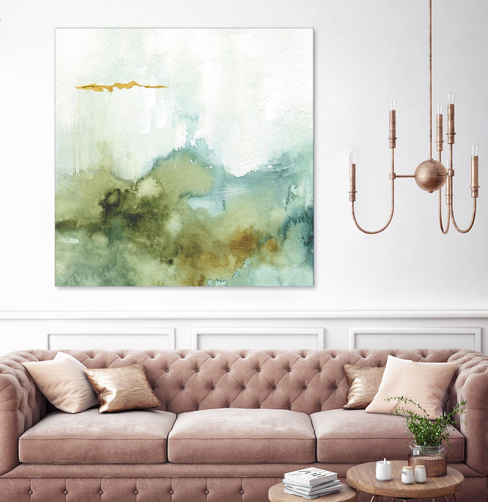 My Greenhouse Abstract III by Albena Hristova on GIANT ART - multi abstract gold