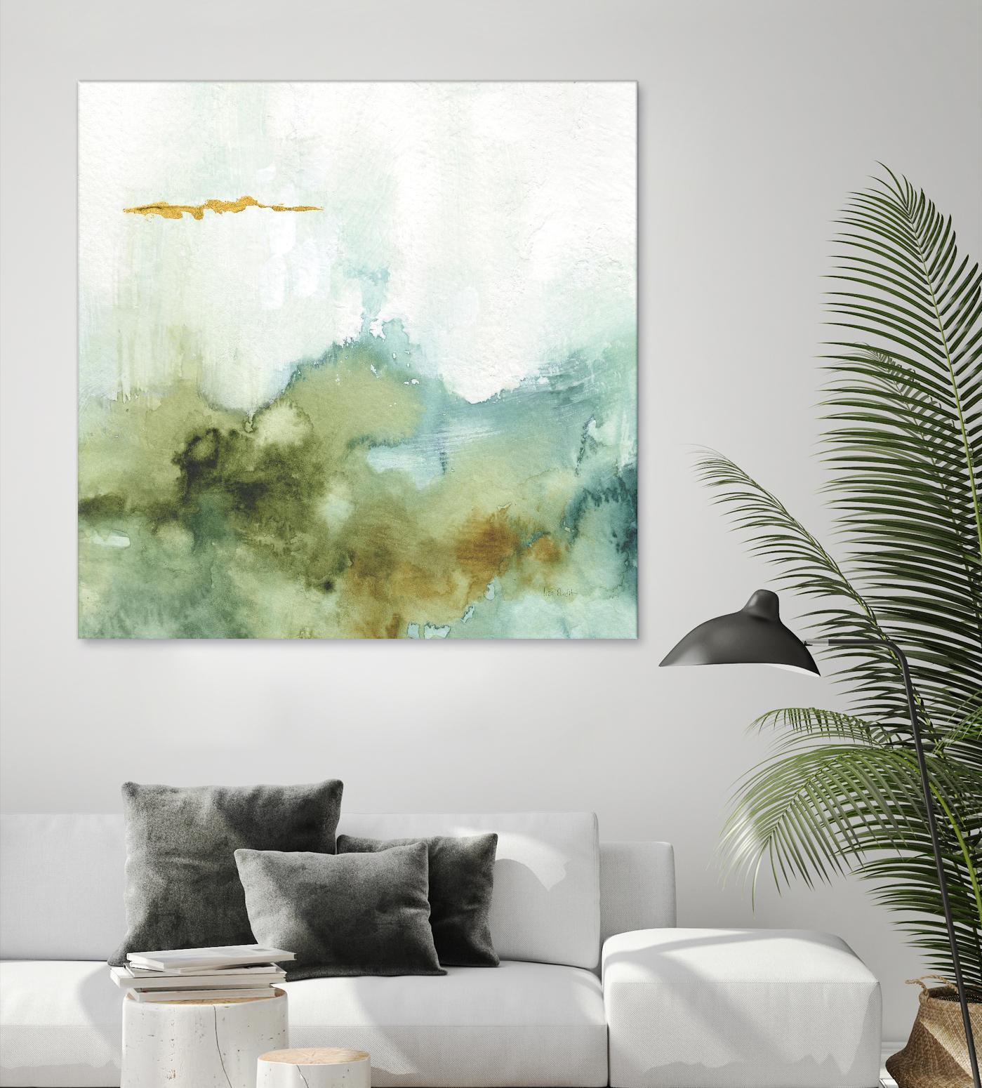 My Greenhouse Abstract III by Albena Hristova on GIANT ART - multi abstract gold