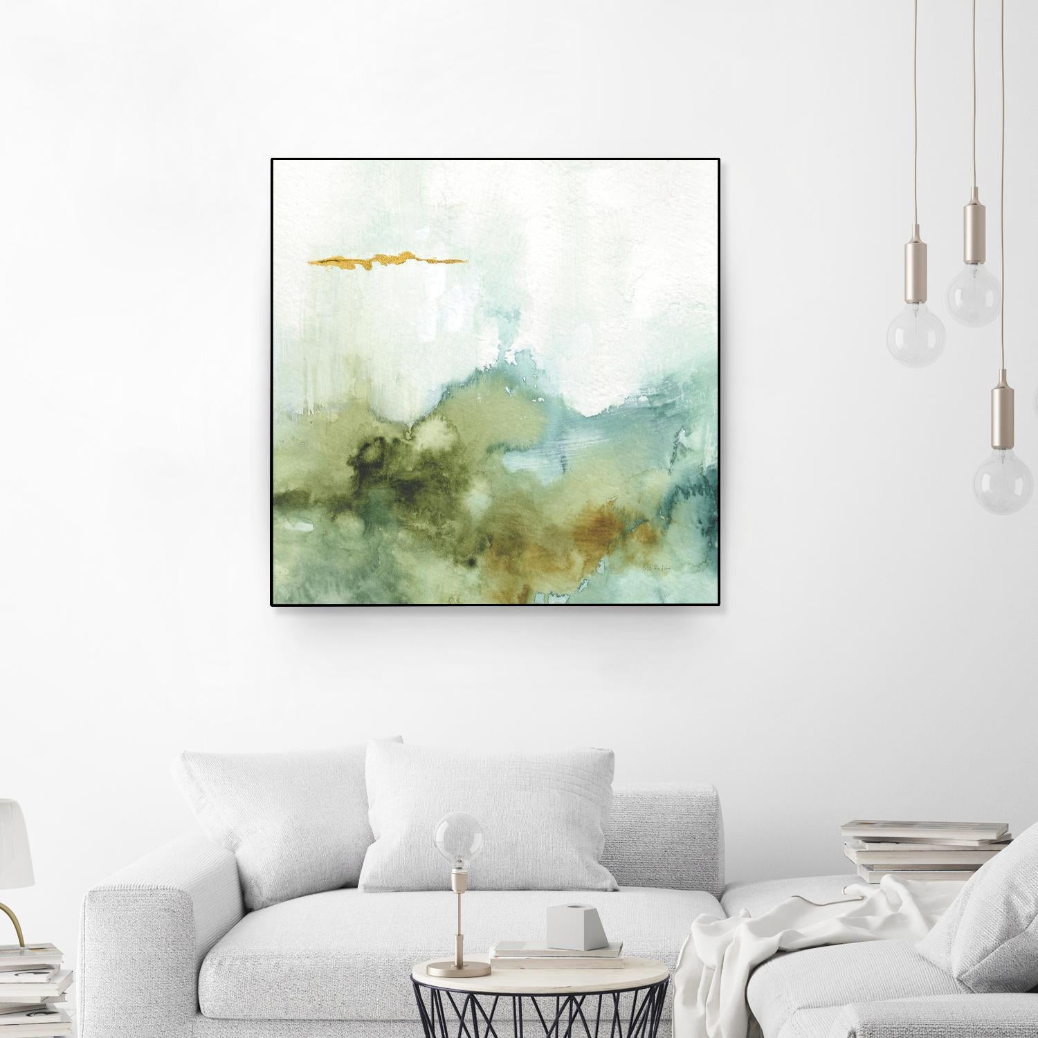 My Greenhouse Abstract III by Albena Hristova on GIANT ART - multi abstract gold