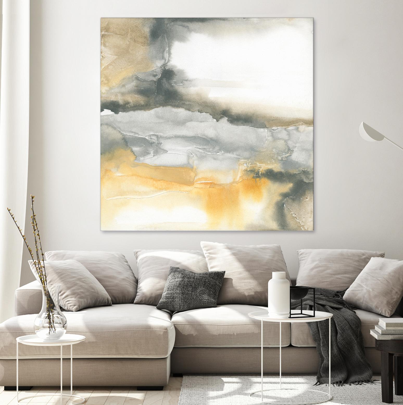 Minerals I by Chris Paschke on GIANT ART - grey abstract