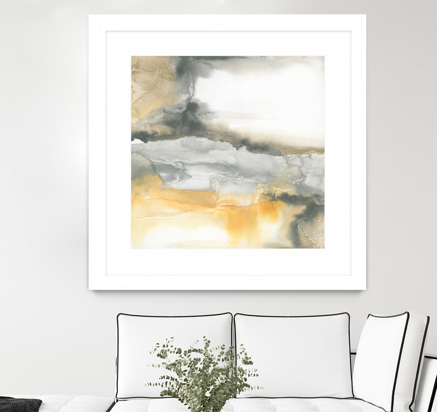 Minerals I by Chris Paschke on GIANT ART - grey abstract