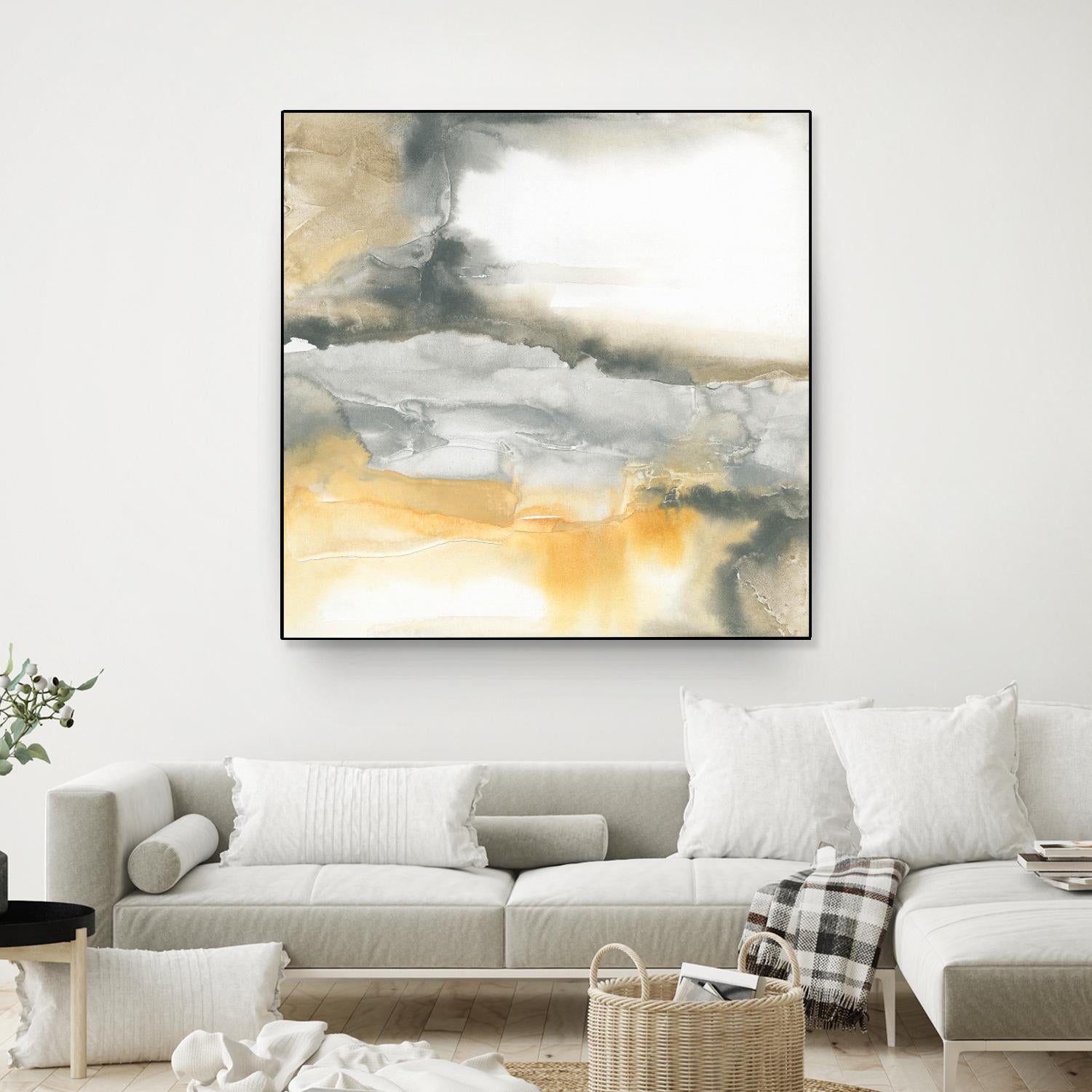 Minerals I by Chris Paschke on GIANT ART - grey abstract