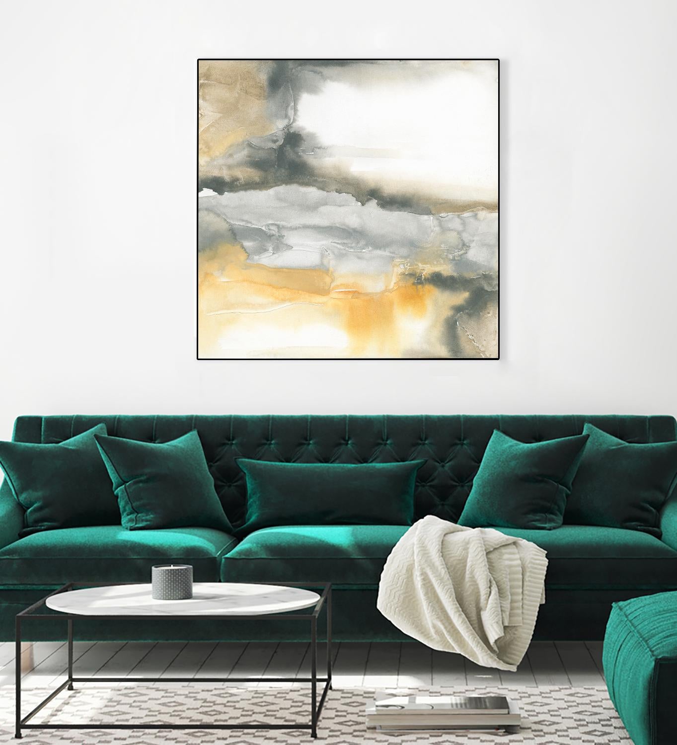 Minerals I by Chris Paschke on GIANT ART - grey abstract