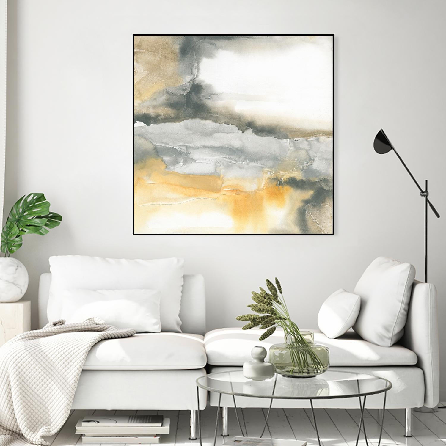 Minerals I by Chris Paschke on GIANT ART - grey abstract