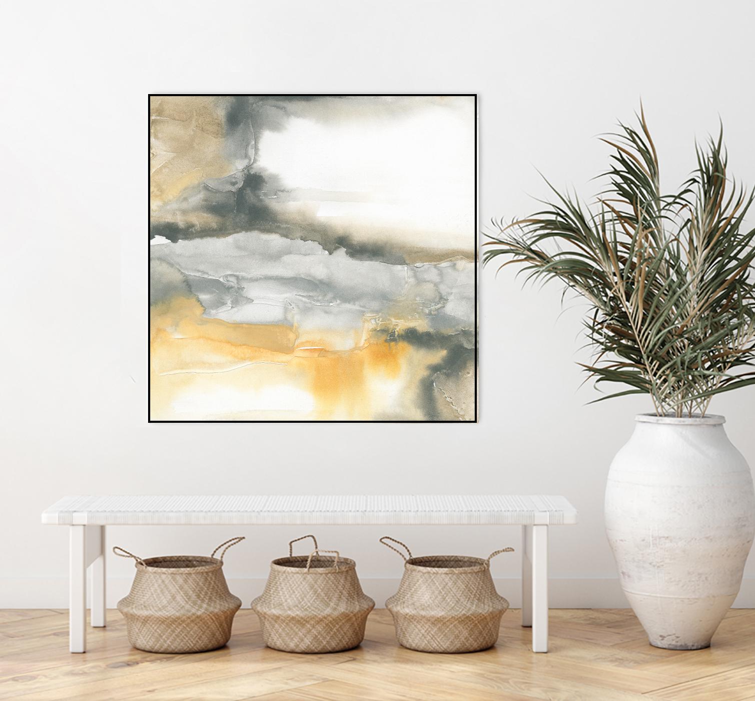 Minerals I by Chris Paschke on GIANT ART - grey abstract