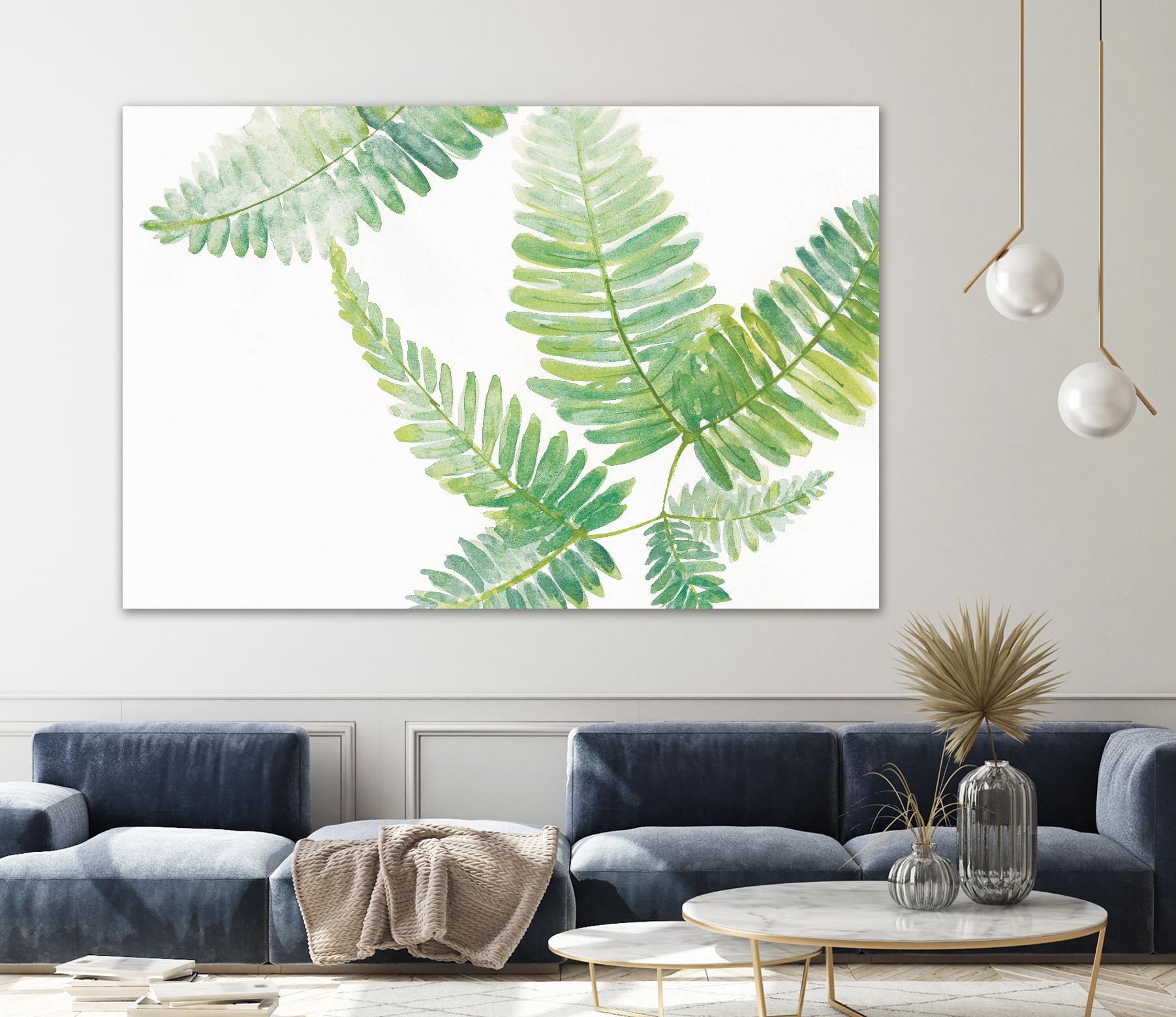 Ferns I by Chris Paschke on GIANT ART - green tropical