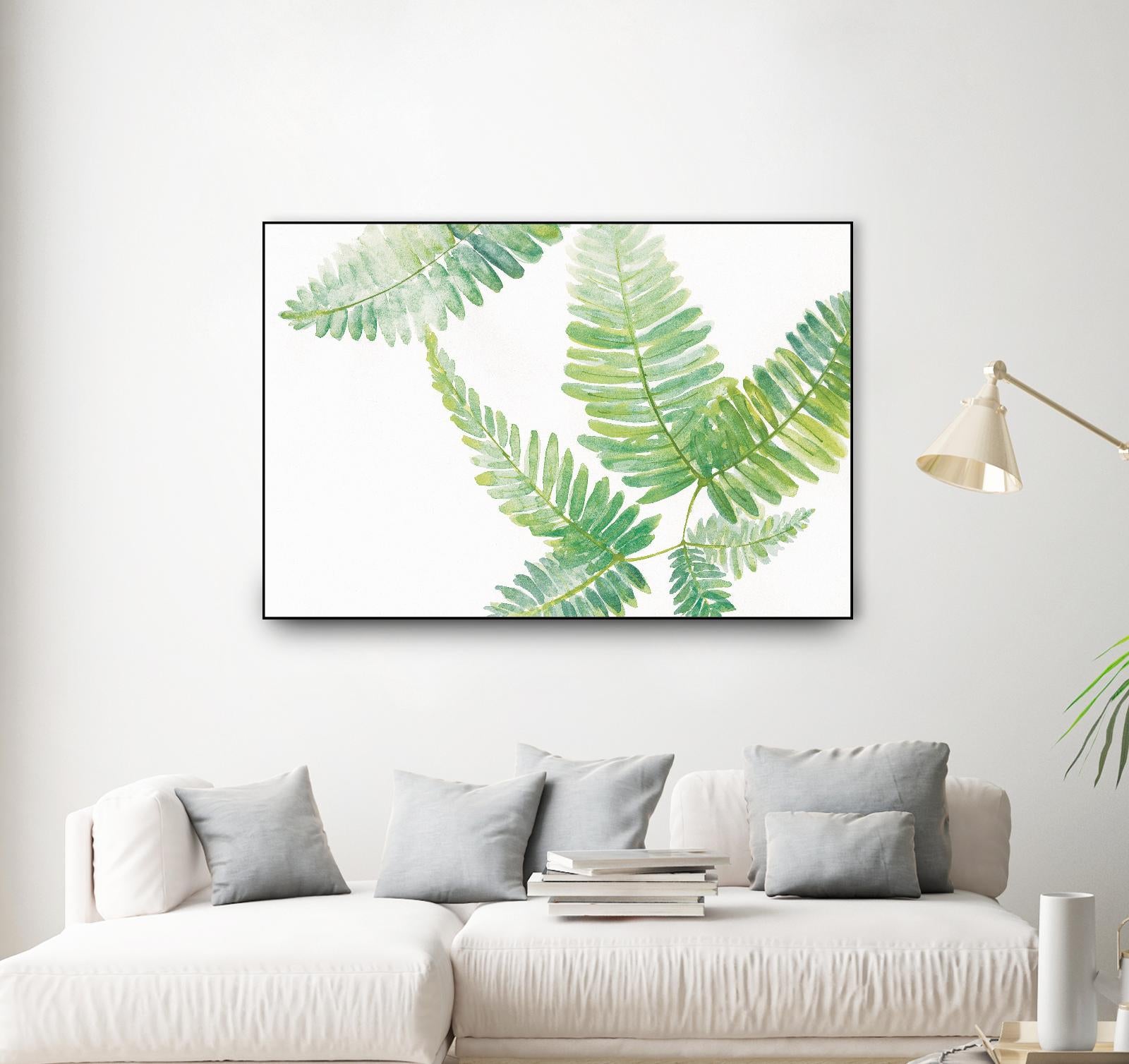 Ferns I by Chris Paschke on GIANT ART - green tropical