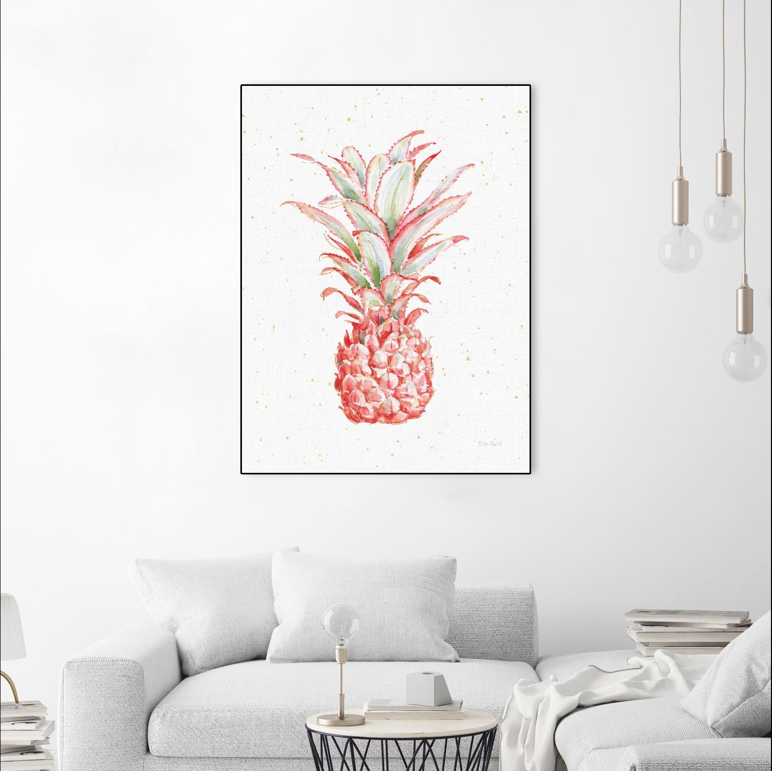 Gracefully Pink XII by Lisa Audit on GIANT ART - pink tropical