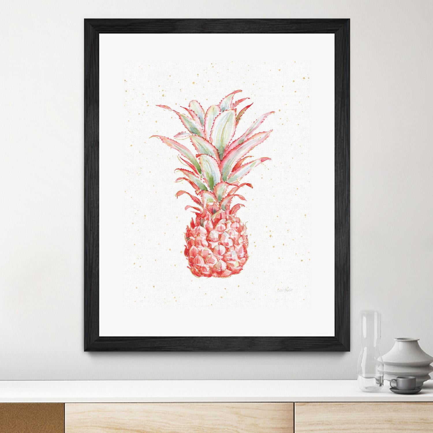 Gracefully Pink XII by Lisa Audit on GIANT ART - pink tropical