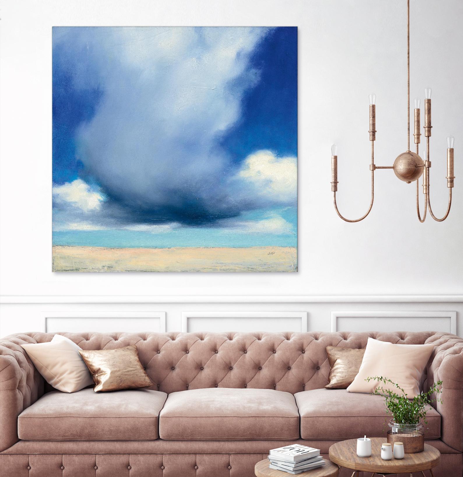 Beach Clouds I by Julia Purinton on GIANT ART - multi coastal & nautical beaches