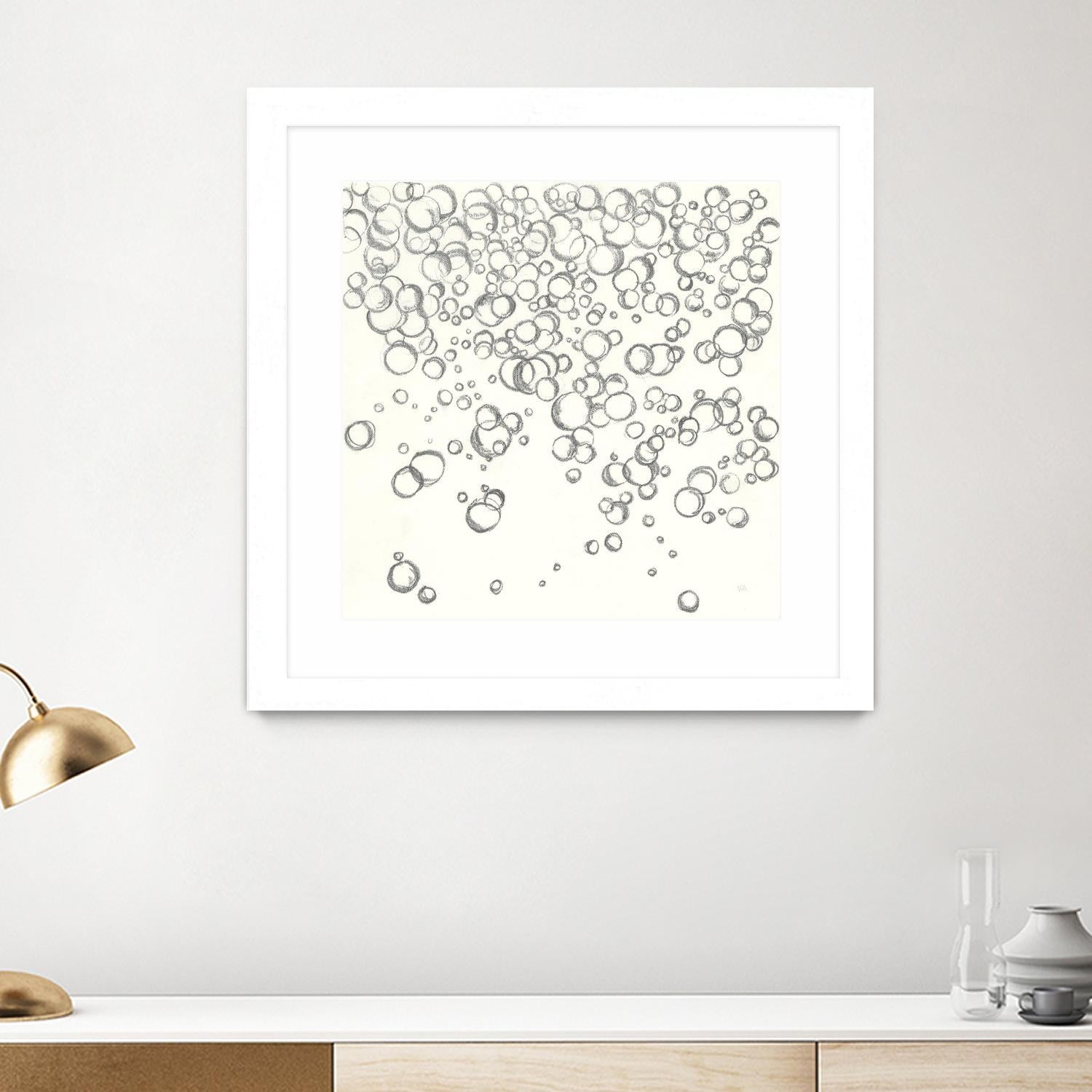 Bubbles I by Chris Paschke on GIANT ART - multi abstract abstract