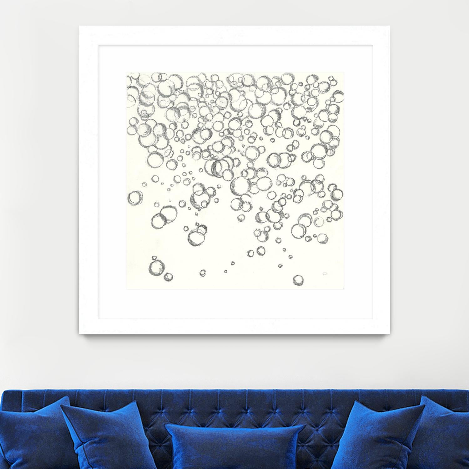 Bubbles I by Chris Paschke on GIANT ART - multi abstract abstract