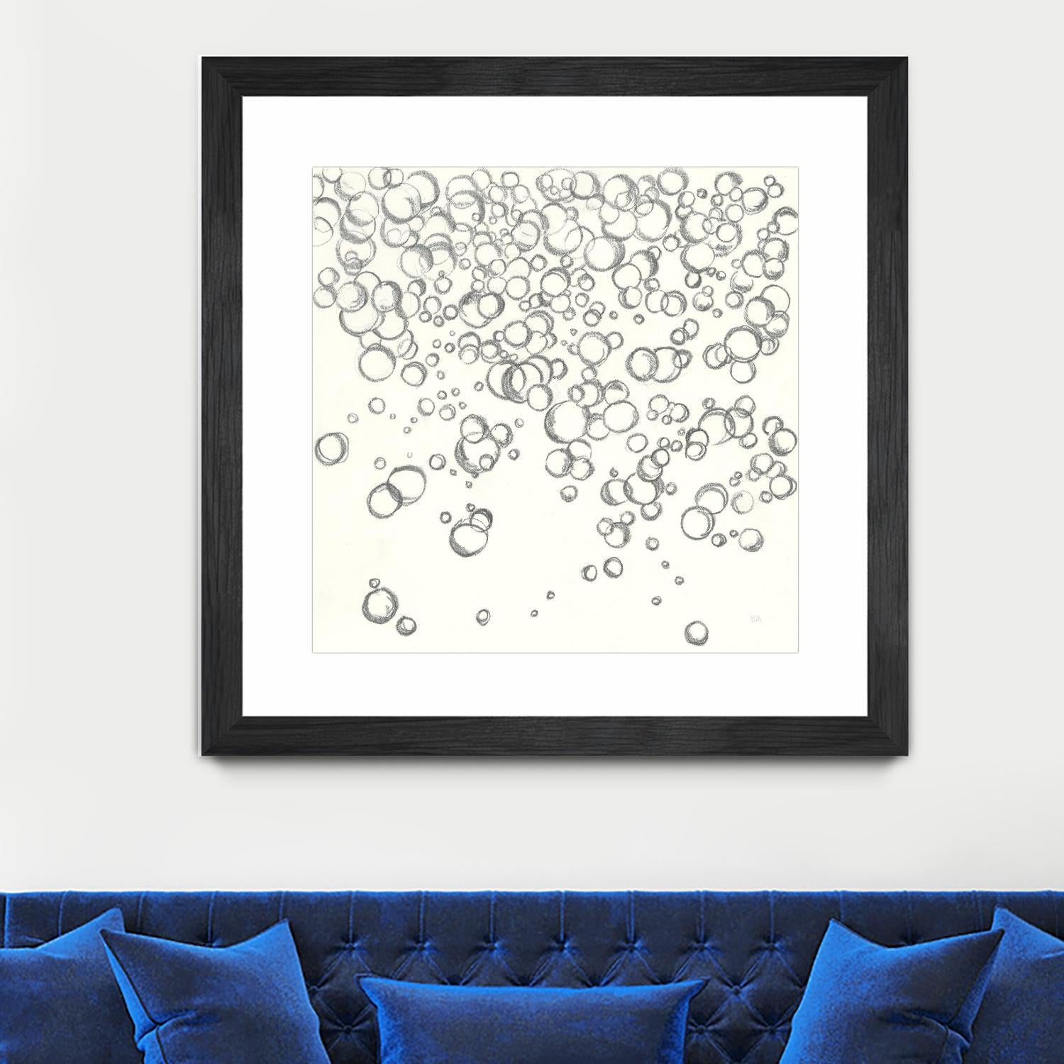 Bubbles I by Chris Paschke on GIANT ART - multi abstract abstract