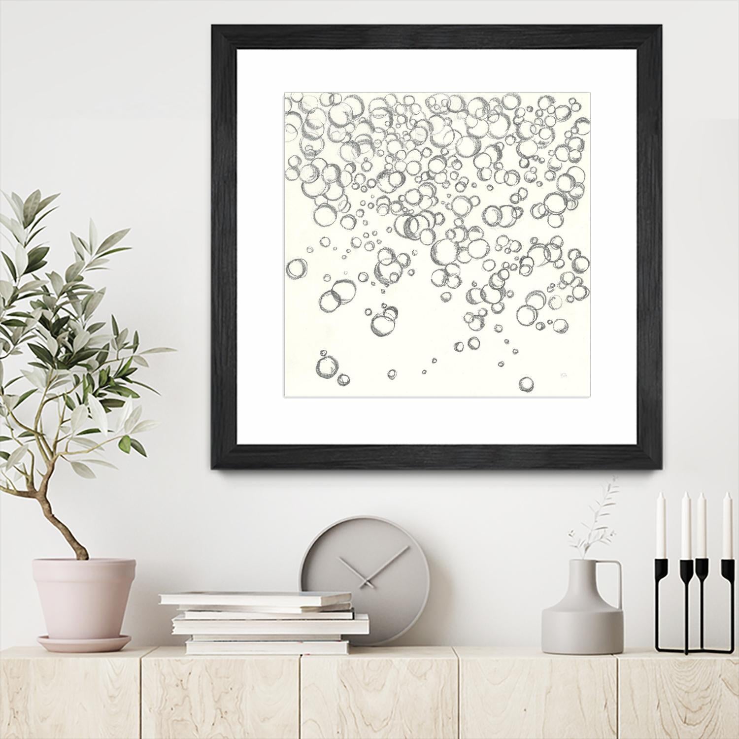 Bubbles I by Chris Paschke on GIANT ART - multi abstract abstract